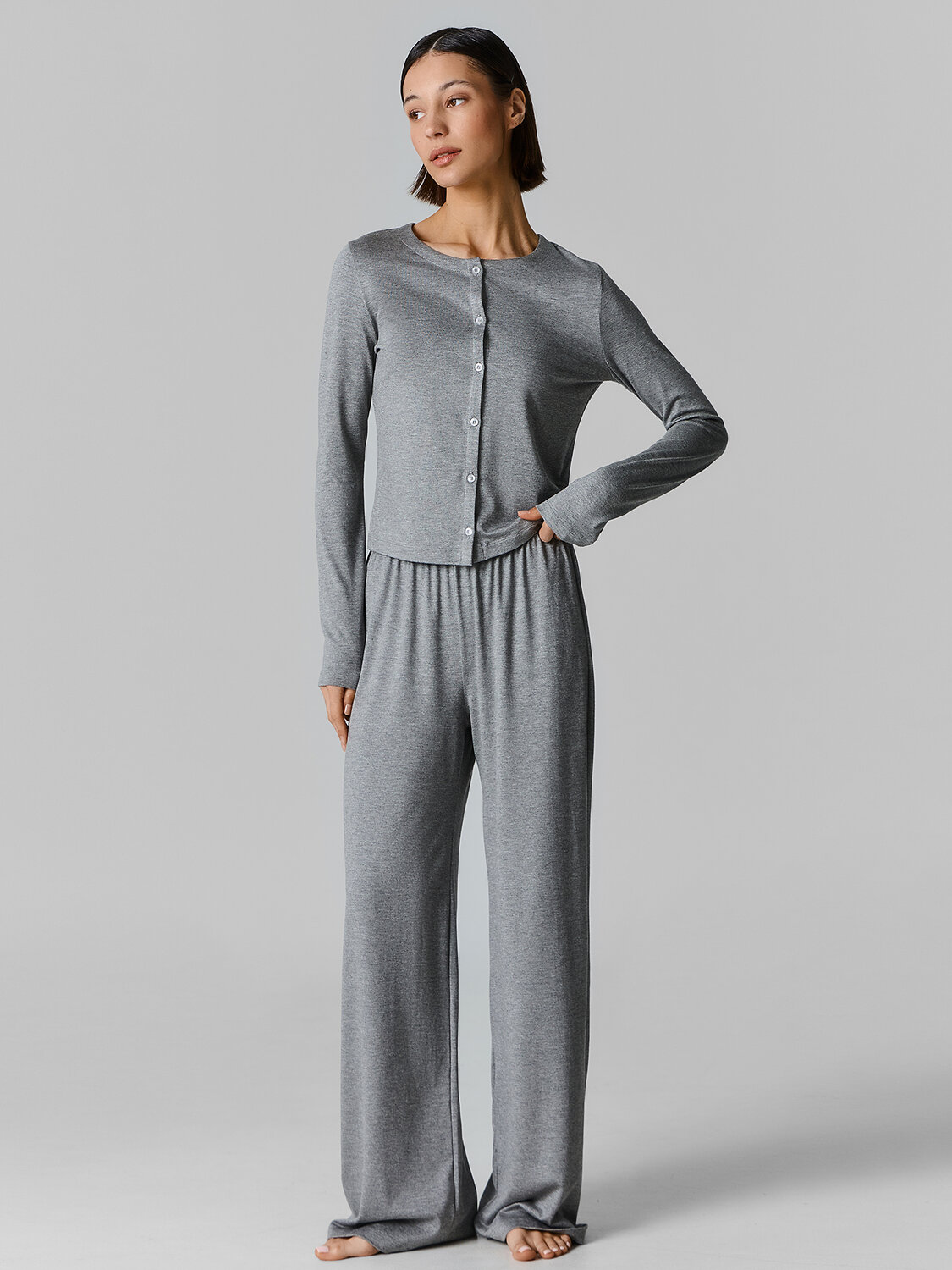 MARK FORMELLE Жакет 588077 502526 средне -серый меланж