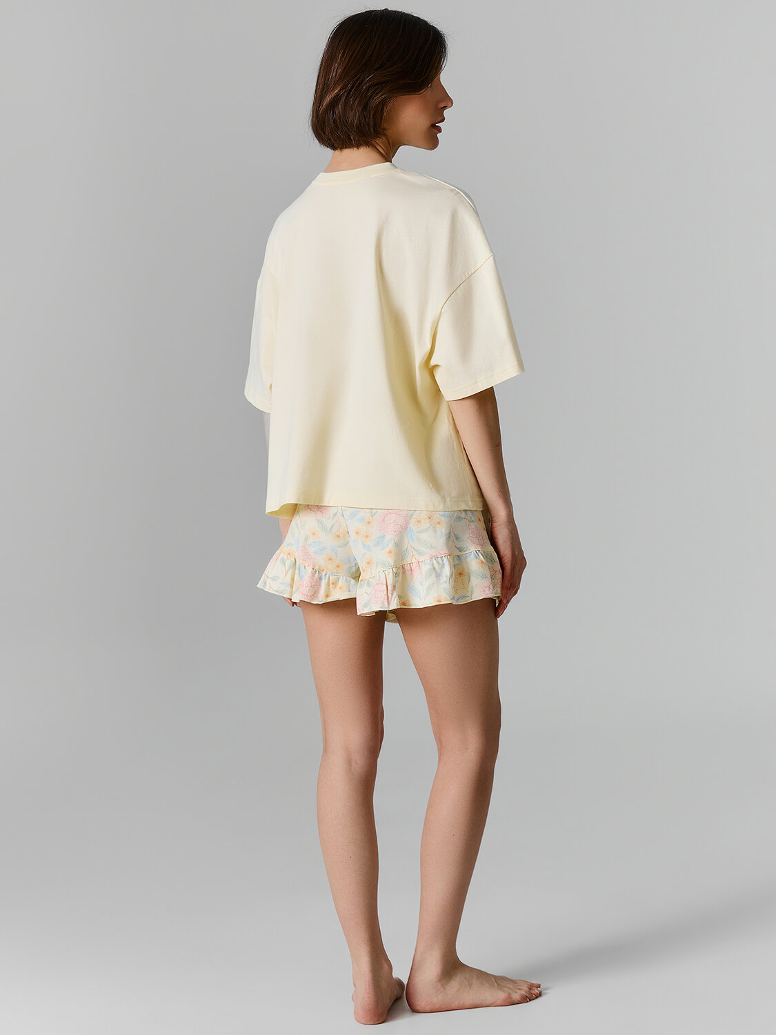 MARK FORMELLE Комплект 588100 592670 разбеленный желтый +цветы на желтом