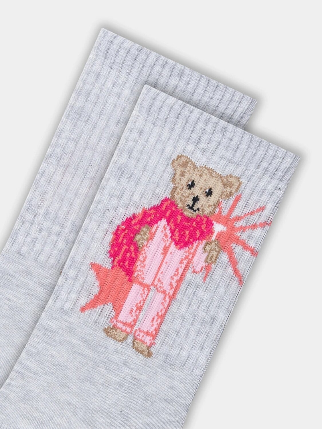 MARK FORMELLE Женские носки 588106 217K-3427 св.сер.меланж /сер.люрекс