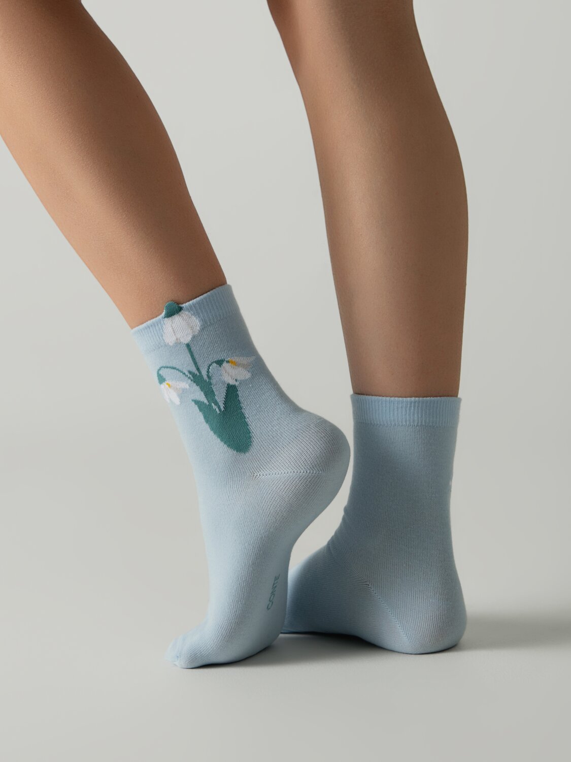 Conte elegant Носки 588112 CLASSIC 17С-183СП светло-голубой