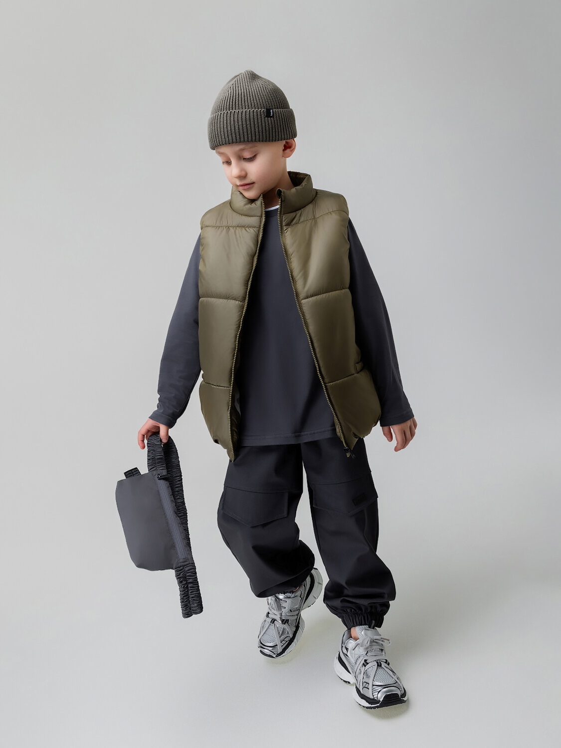 Bodo Жилет 588122 14-56МU темный хаки