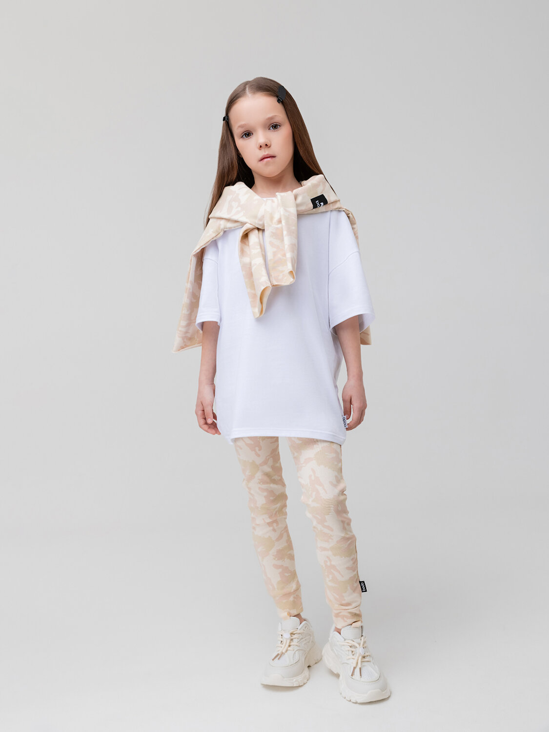 Bodo Легинсы 588128 15-152МU бежевый камуфляж