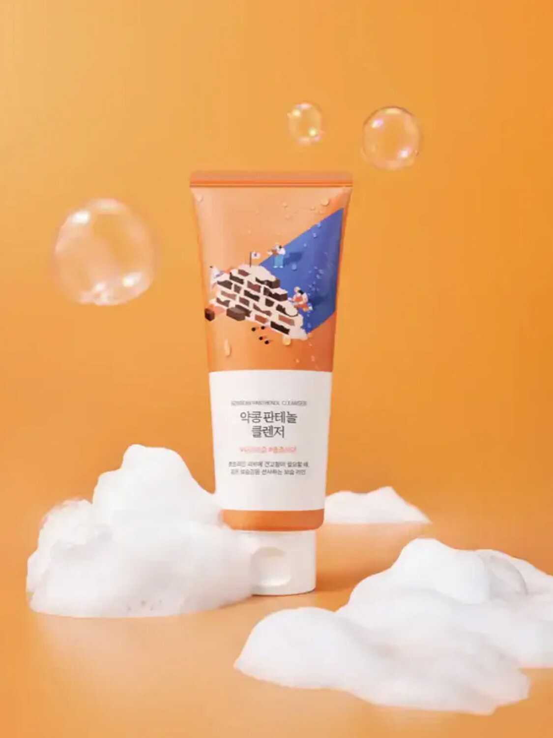 ROUND LAB Пенка для умывания с экстрактом соевых бобов и пантенолом / Soybean Panthenol, 150 мл 588167 28426 