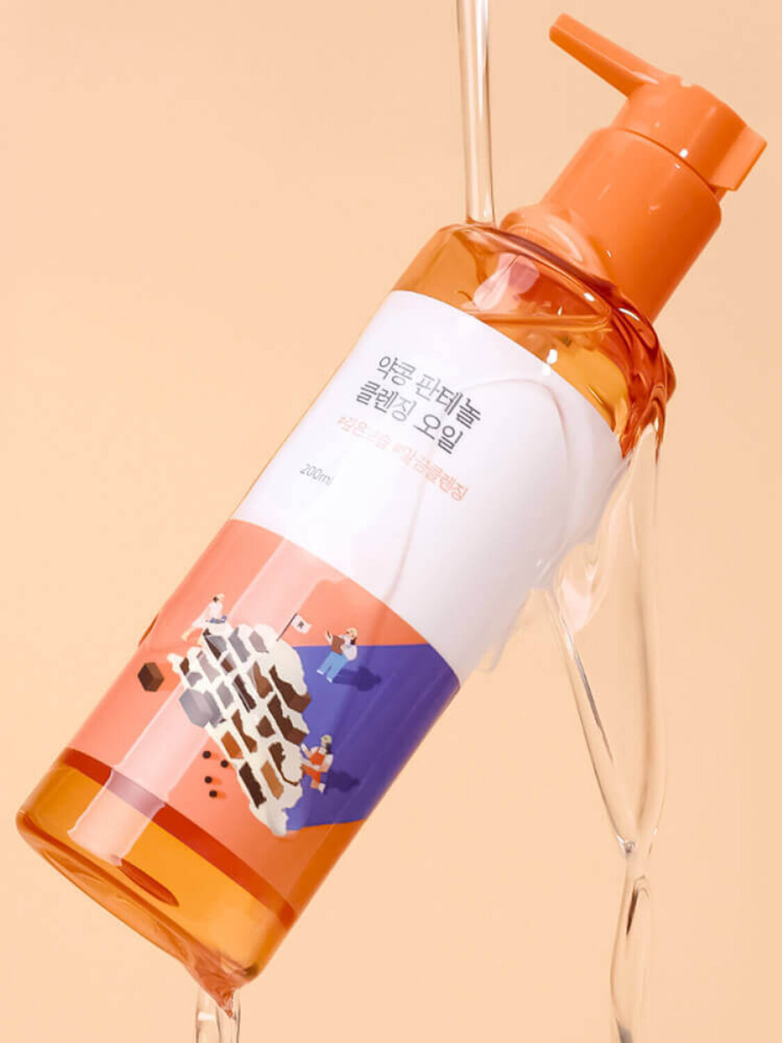 ROUND LAB Гидрофильное очищающее масло для лица с соей и пантенолом / Soybean Panthenol, 200 мл 588170 28427 