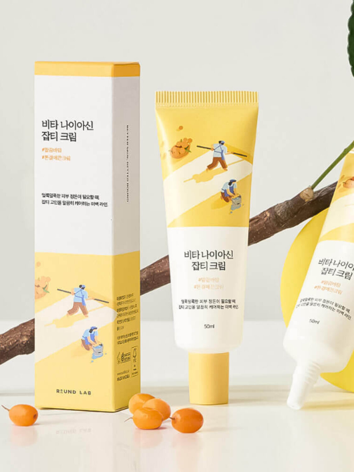 ROUND LAB Осветляющий крем для лица с ниацинамидом и витамином C / Vita Niacinamide, 20 мл 588172 28425 