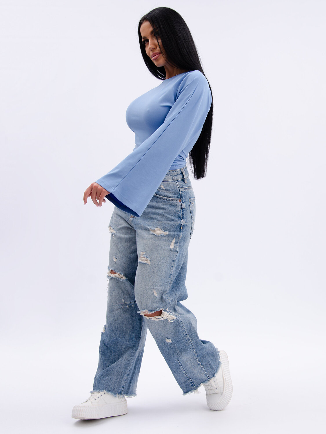 Malina Лонгслив 588178 1005г голубой