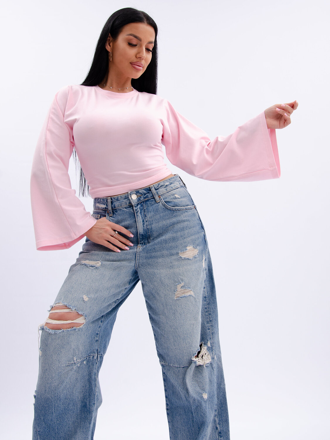 Malina Лонгслив 588179 1005р розовый