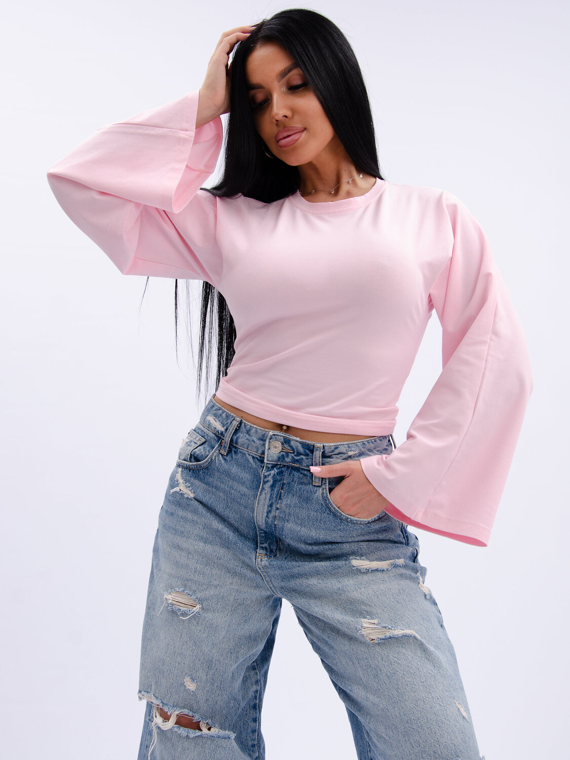 Malina Лонгслив 588179 1005р розовый