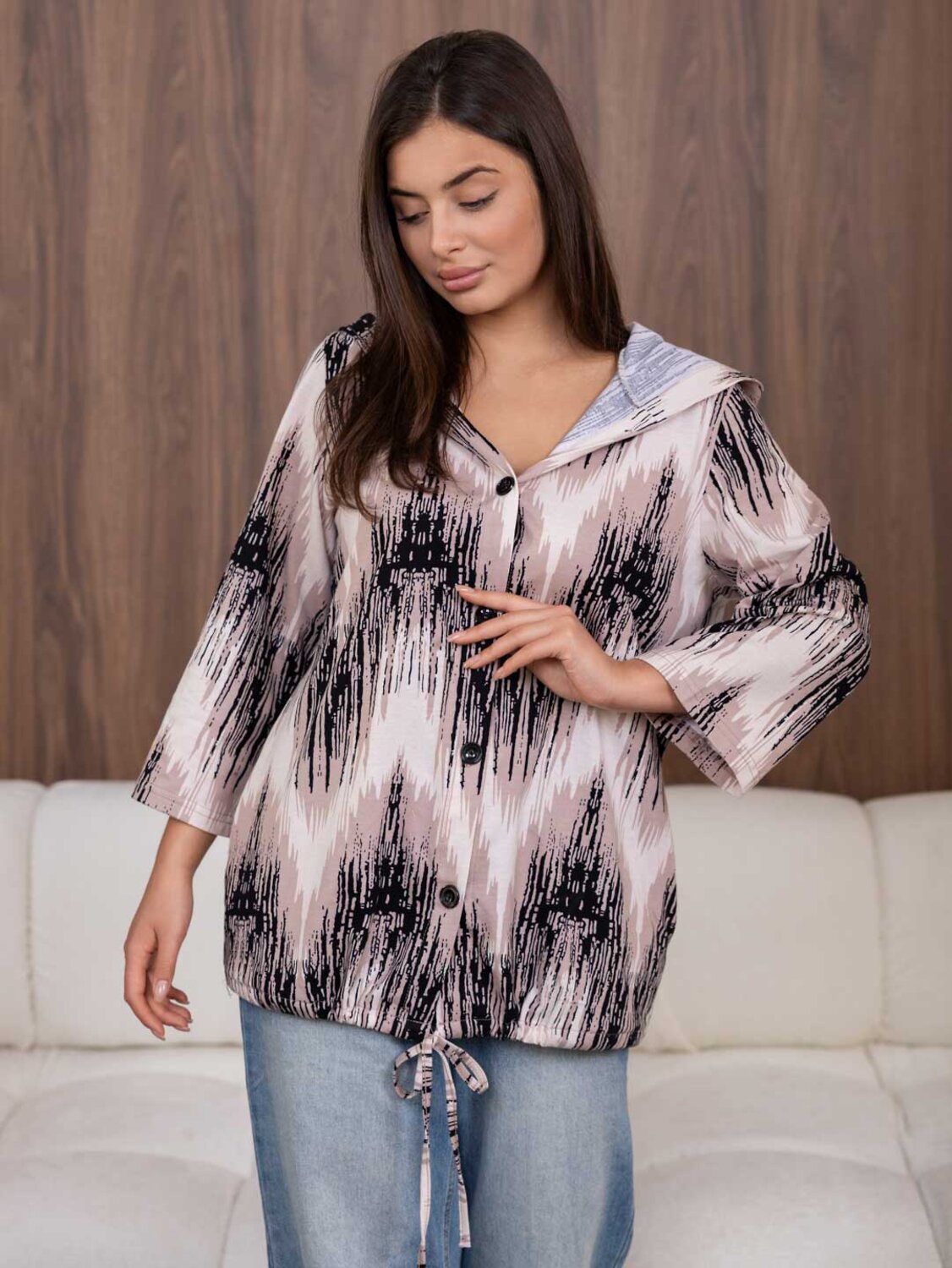 Текс-плюс Рубашка 588182 00-00247508 Бежевый