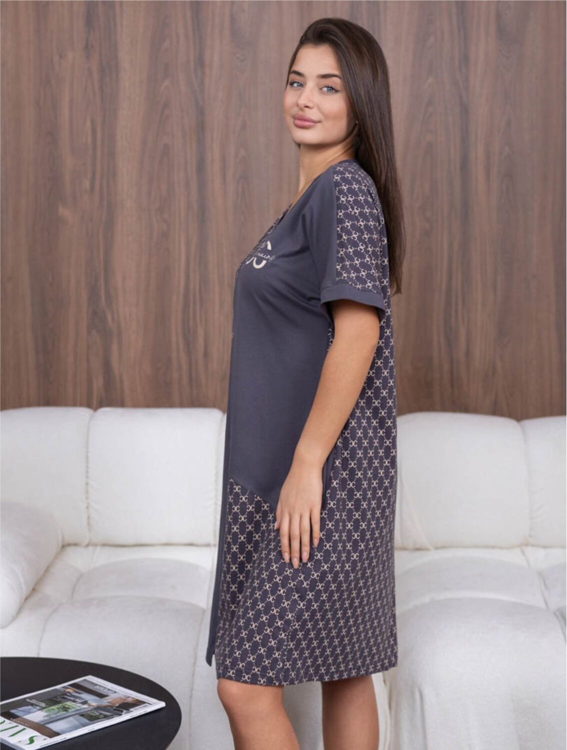 Текс-плюс Халат 588186 00-00247323 Серый