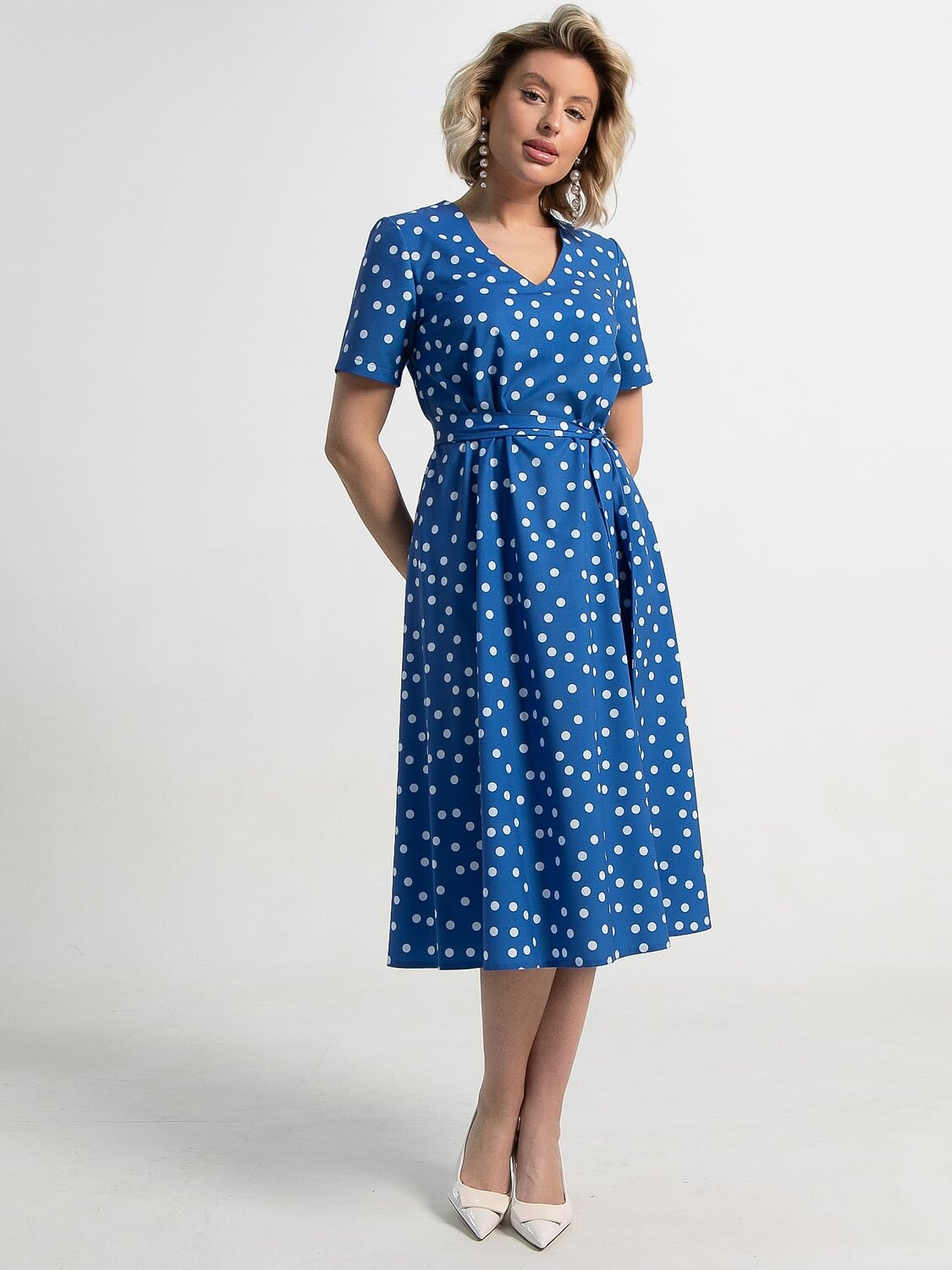 LT Collection Платье 588264 П15049-19М синий