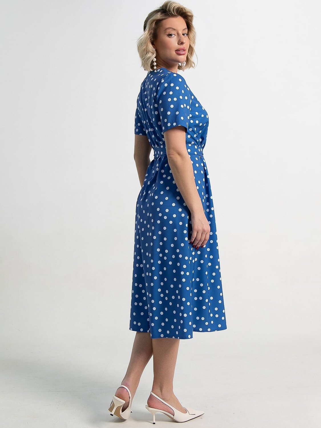 LT Collection Платье 588264 П15049-19М синий