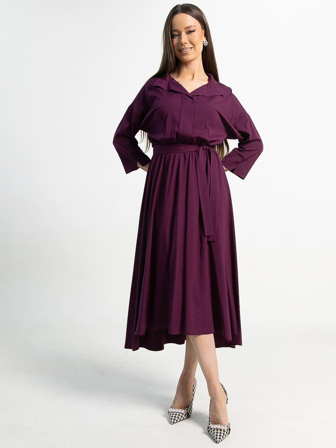 LT Collection Платье 588266 П15097-16М фиолетовый