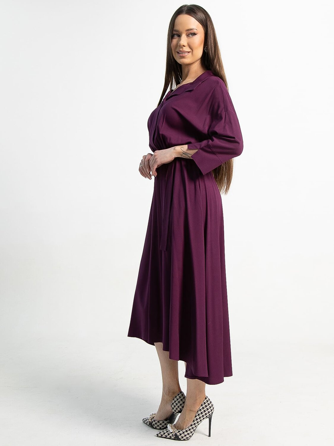 LT Collection Платье 588266 П15097-16М фиолетовый