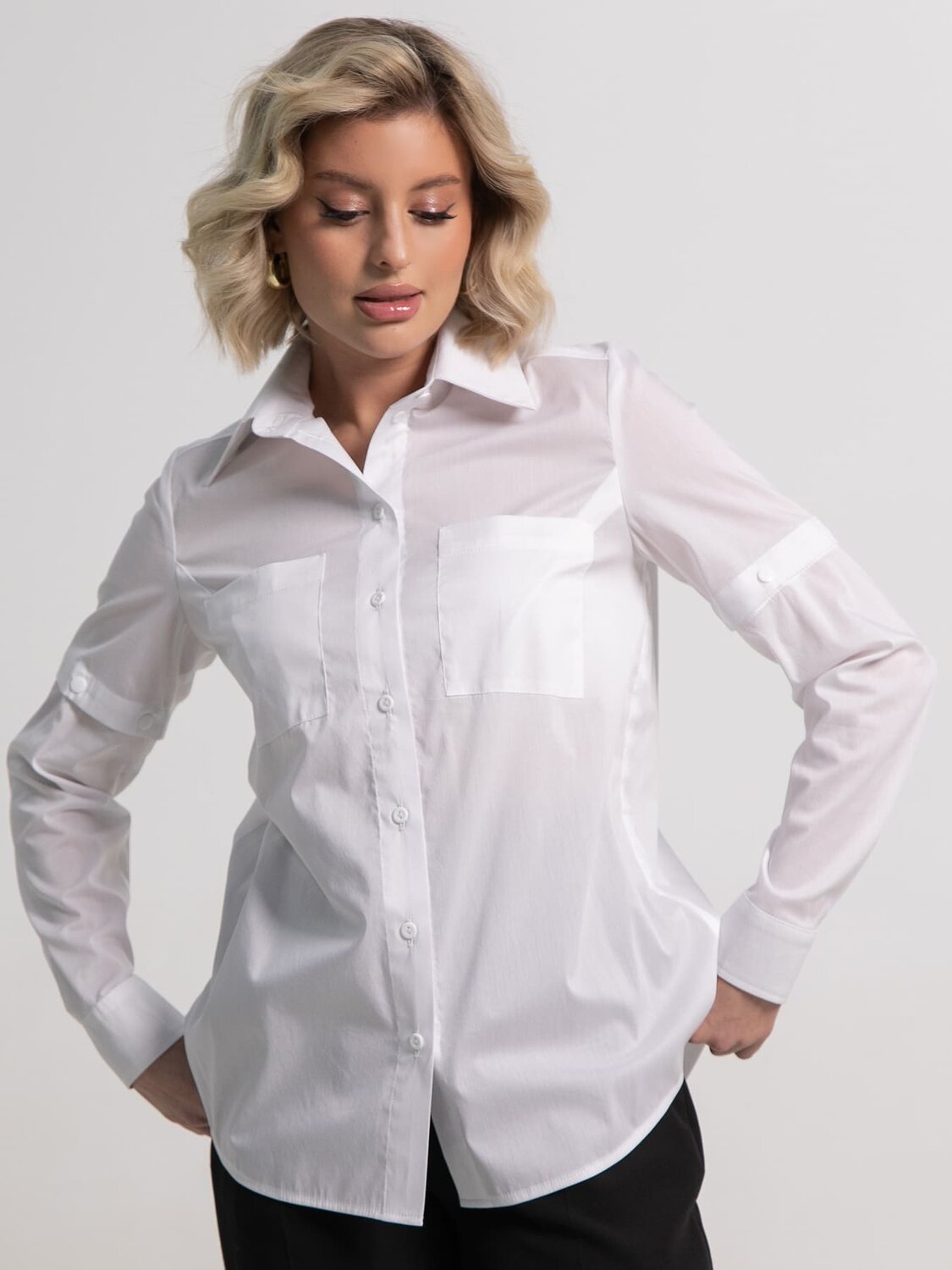 LT Collection Рубашка 588273 Б15296-13М белый