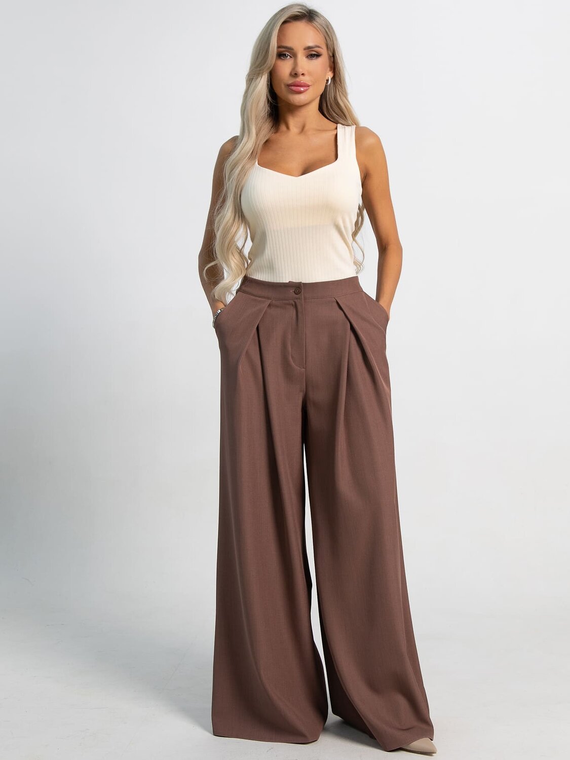 LT Collection Топ 588278 Б15458-34М сливочный