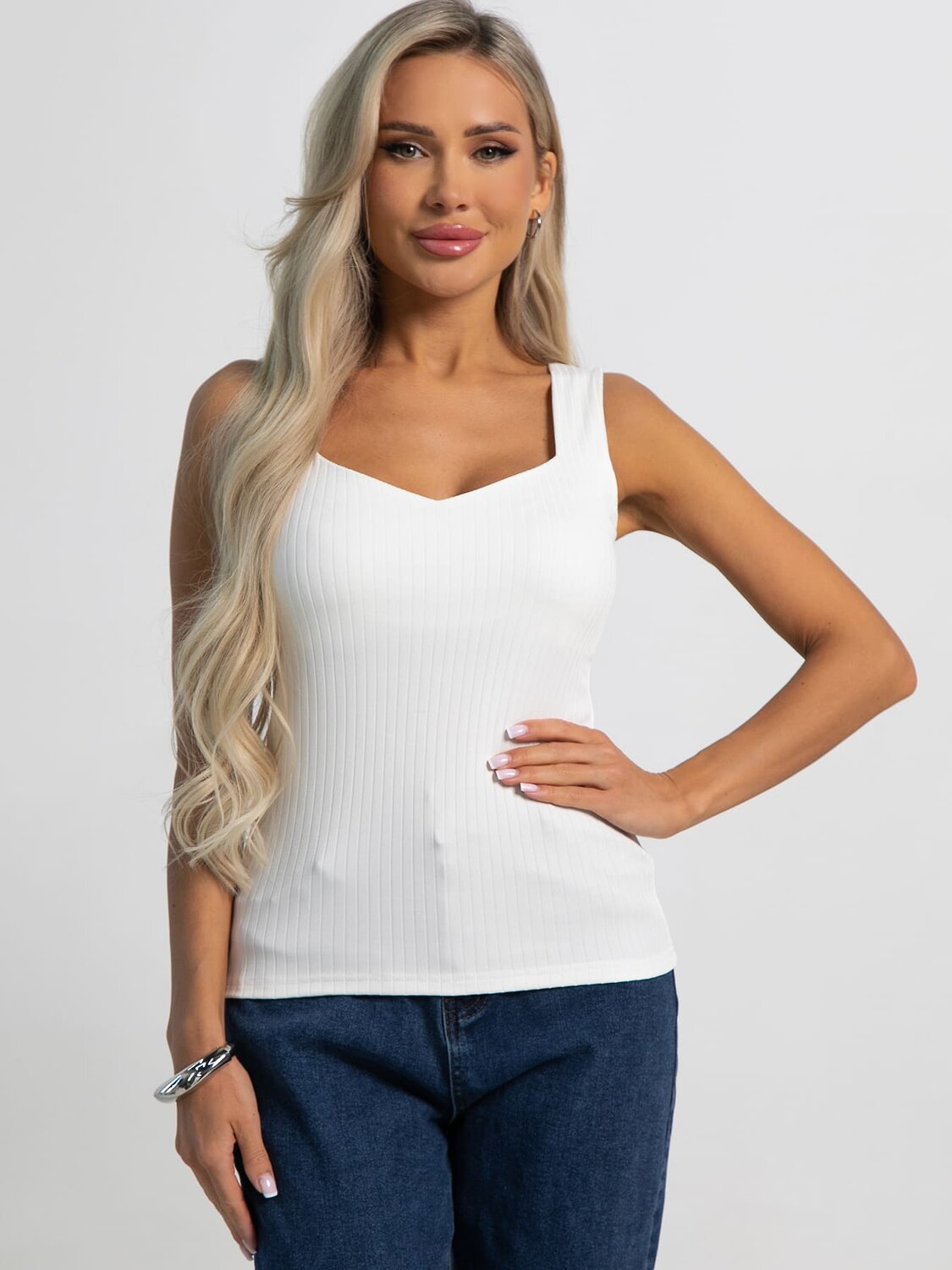 LT Collection Топ 588279 Б15457-34М молочный