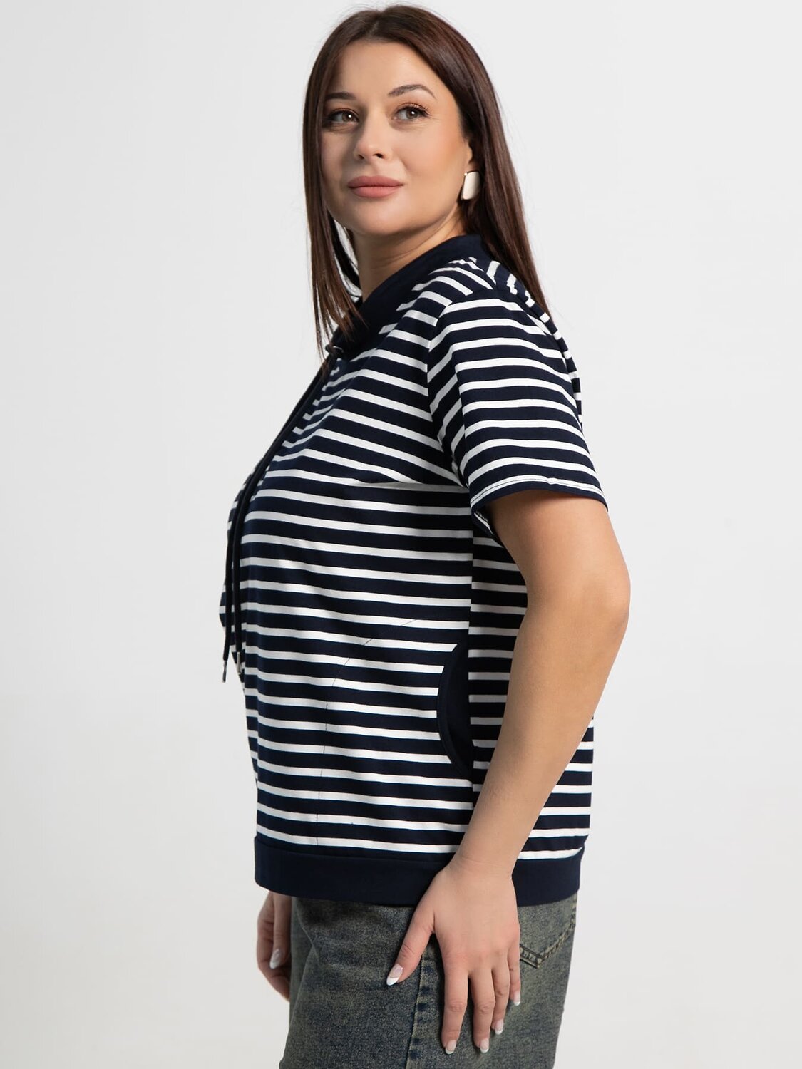 LT Collection Блуза 588282 Б15459-20М синий