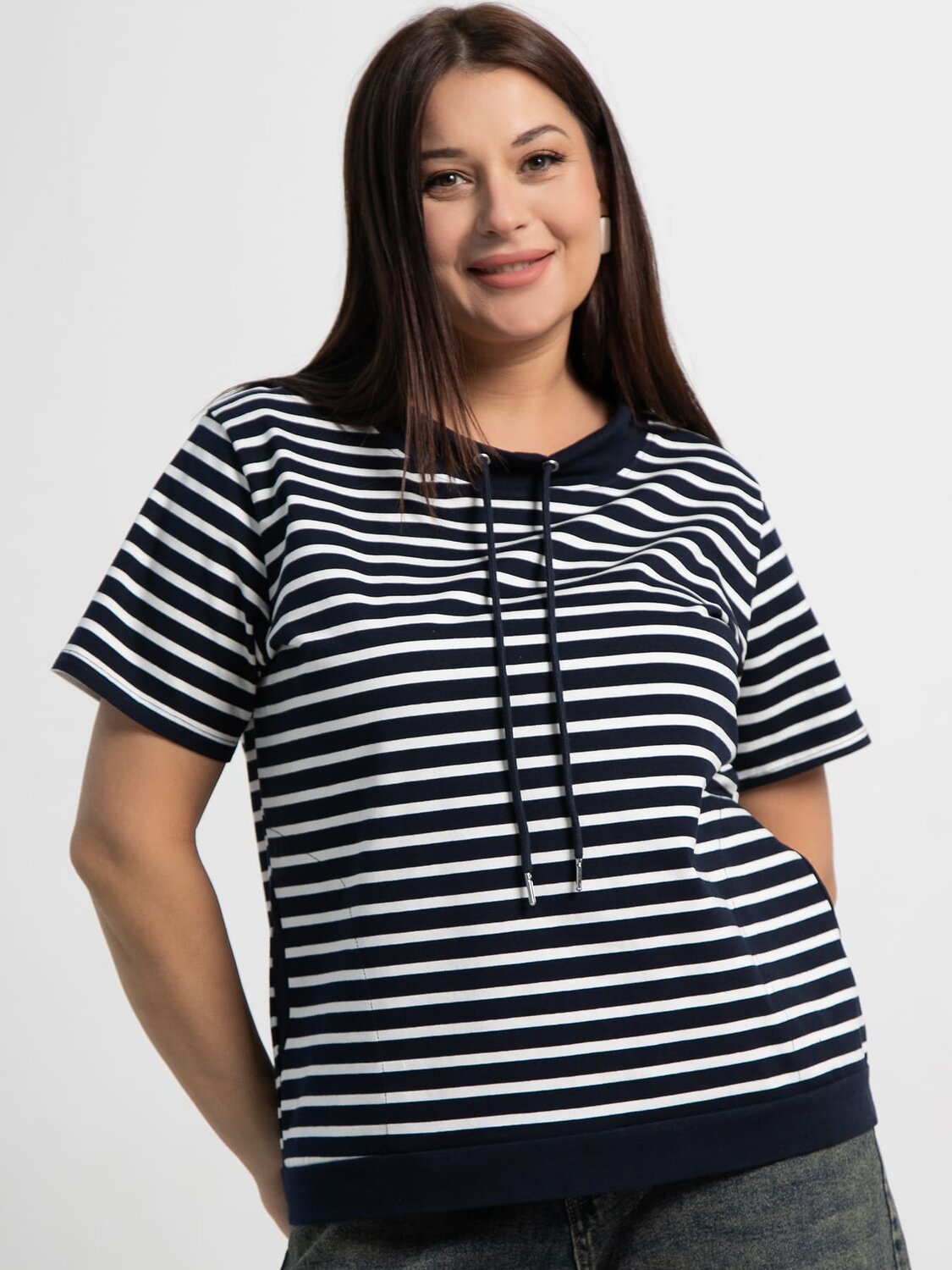 LT Collection Блуза 588282 Б15459-20М синий