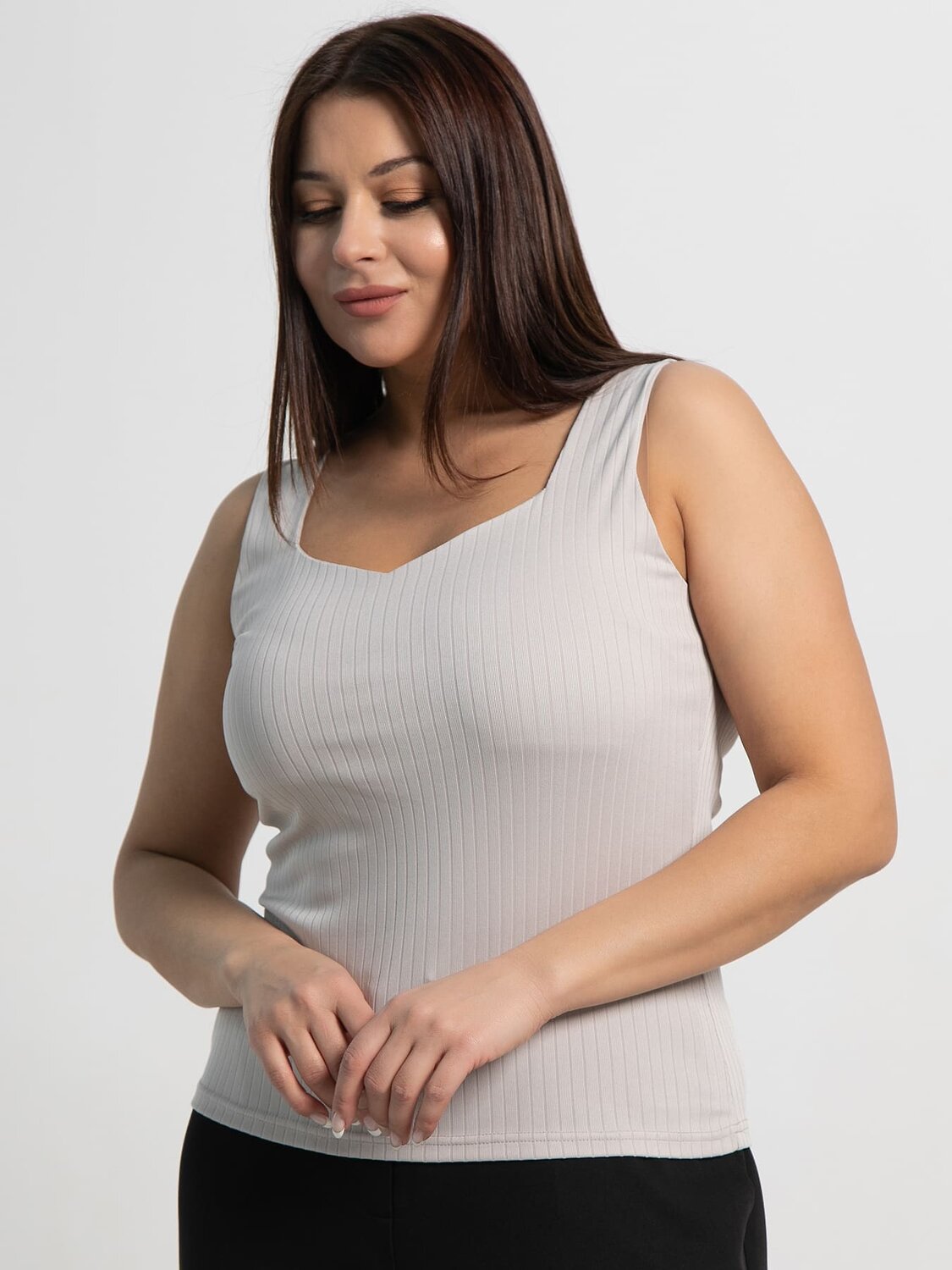 LT Collection Топ 588284 Б15452-33М серый