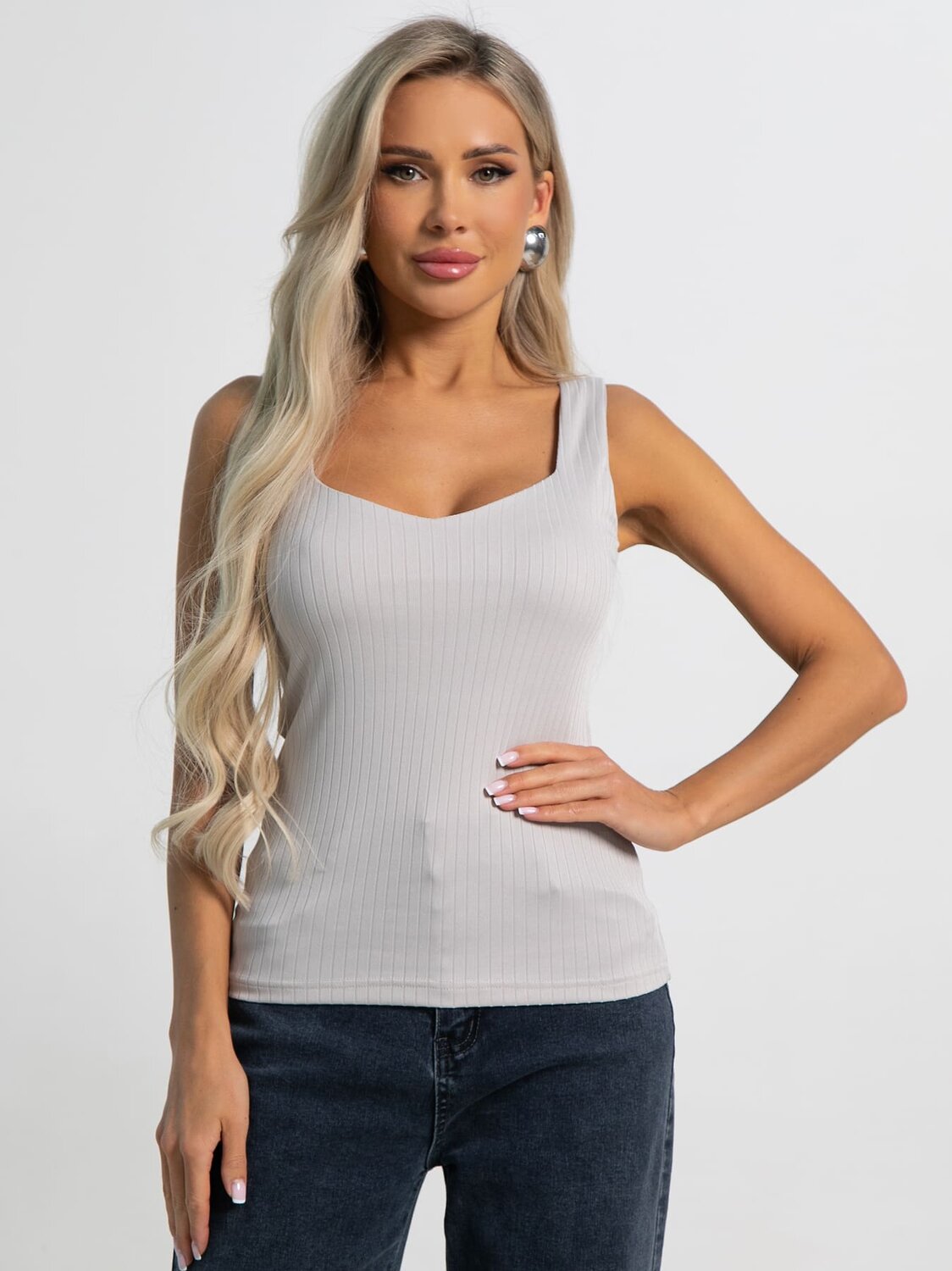 LT Collection Топ 588284 Б15452-33М серый