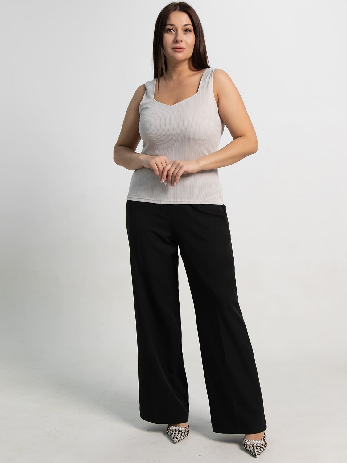 LT Collection Топ 588284 Б15452-33М серый