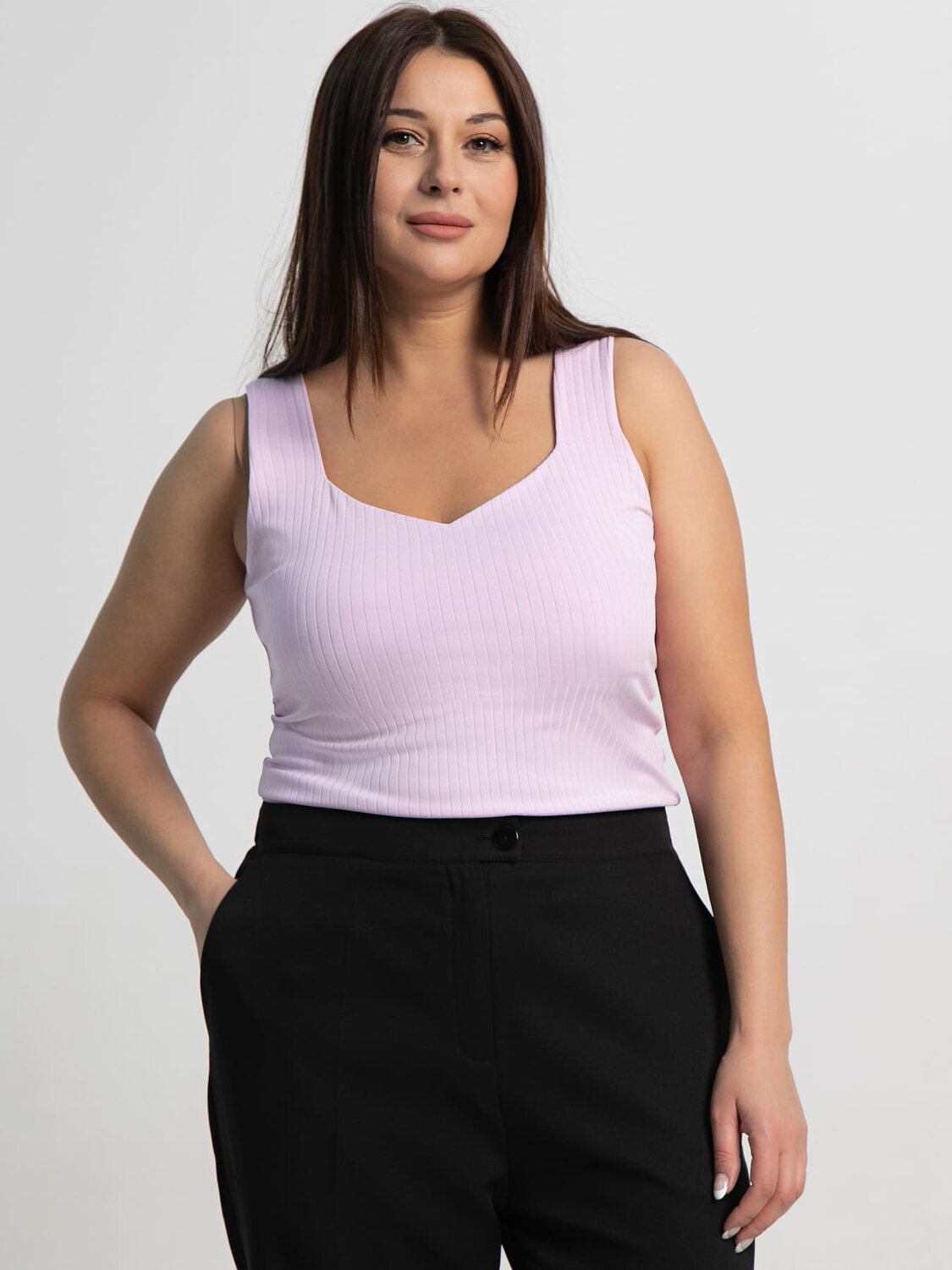 LT Collection Топ 588286 Б15456-34М сиреневый