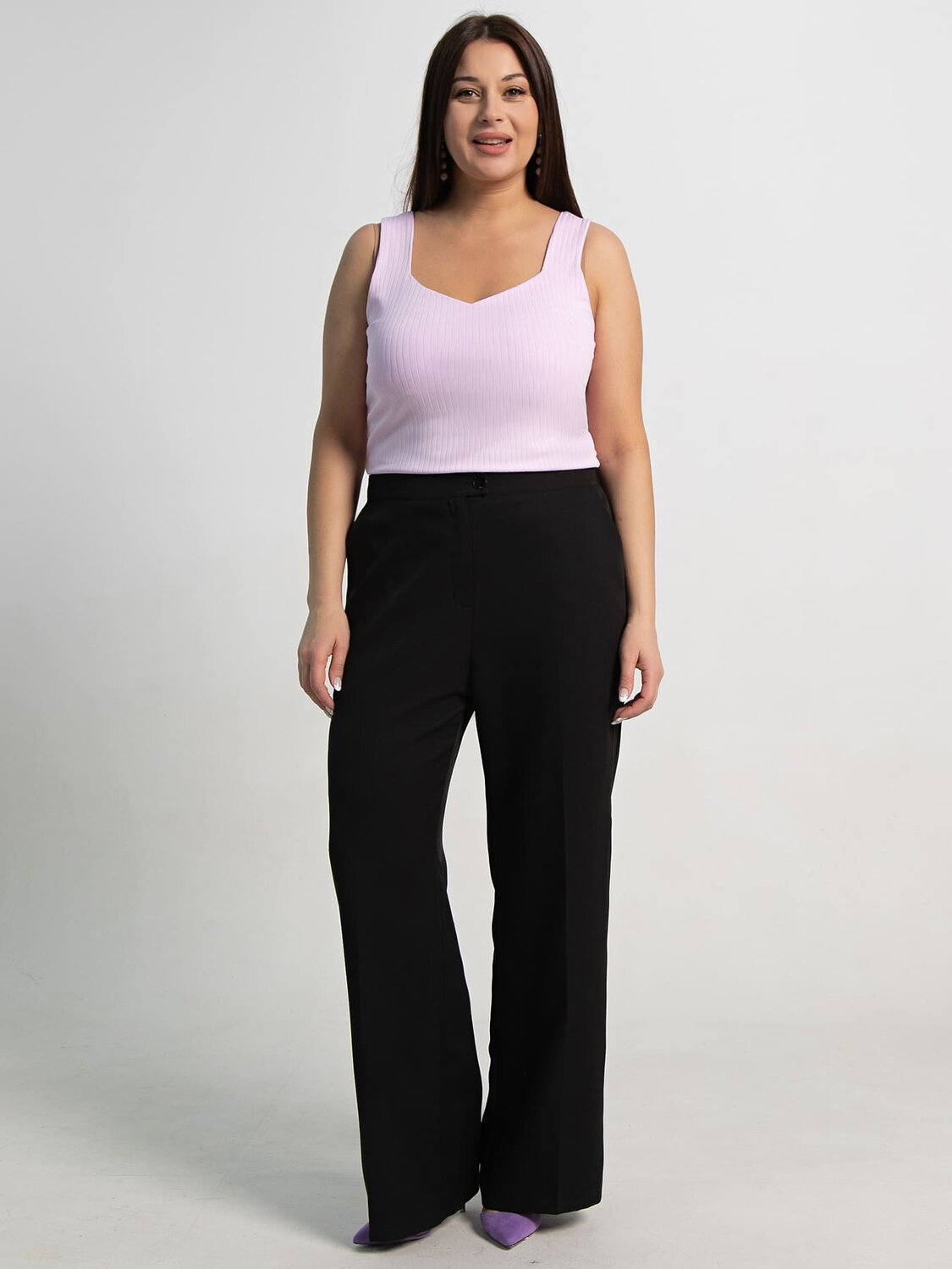 LT Collection Топ 588286 Б15456-34М сиреневый