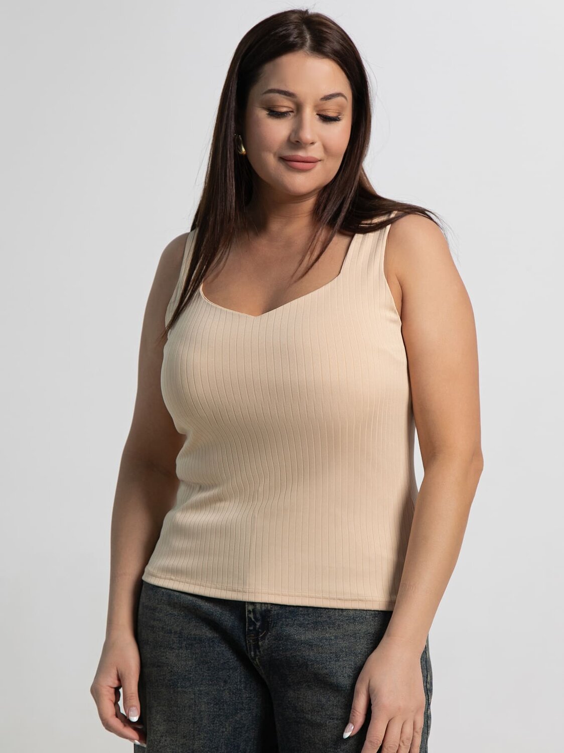 LT Collection Топ 588288 Б15454-33М бежевый