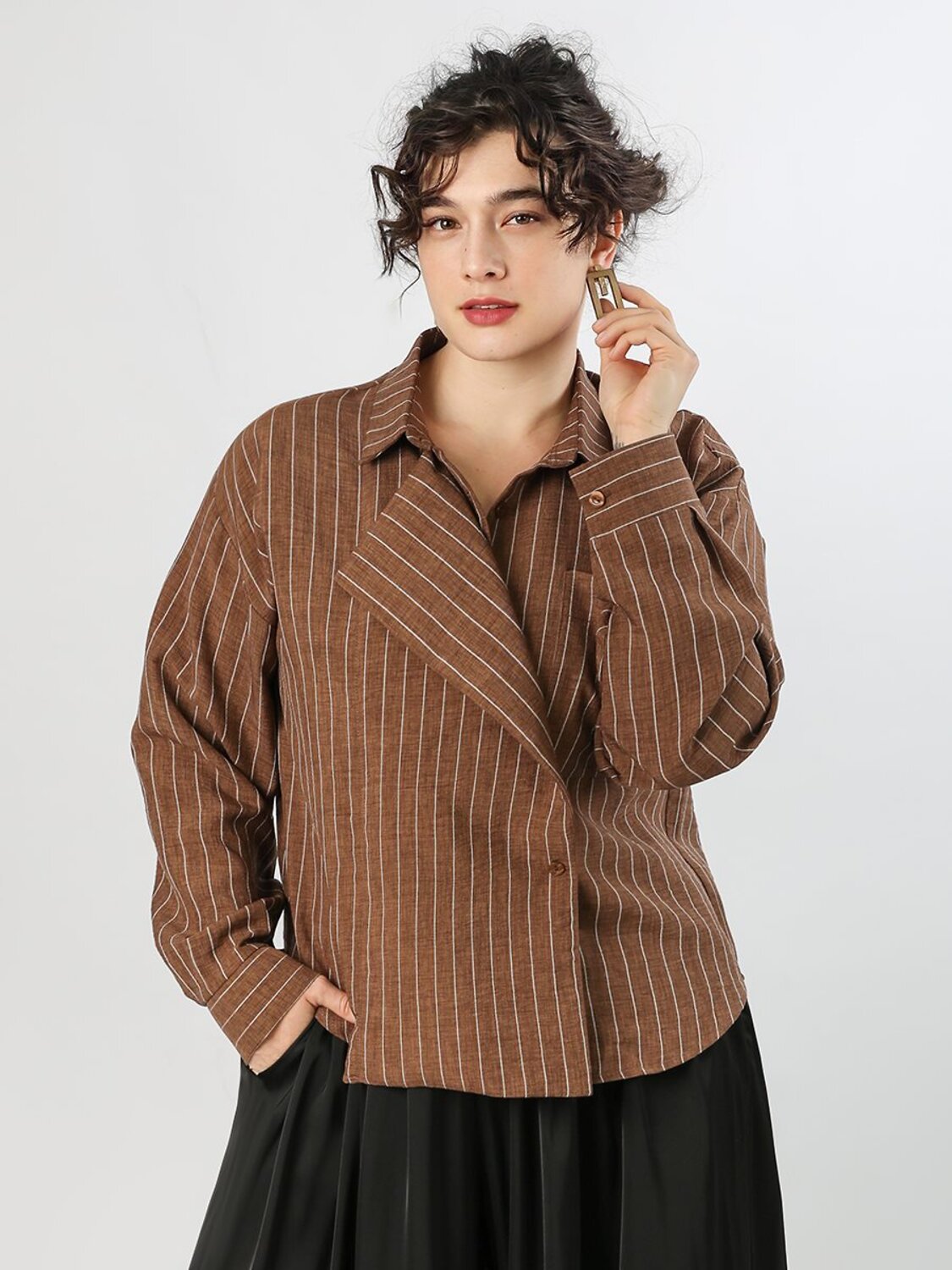 Соль&Перец Блузка 588290 SP25683 темно-бежевый