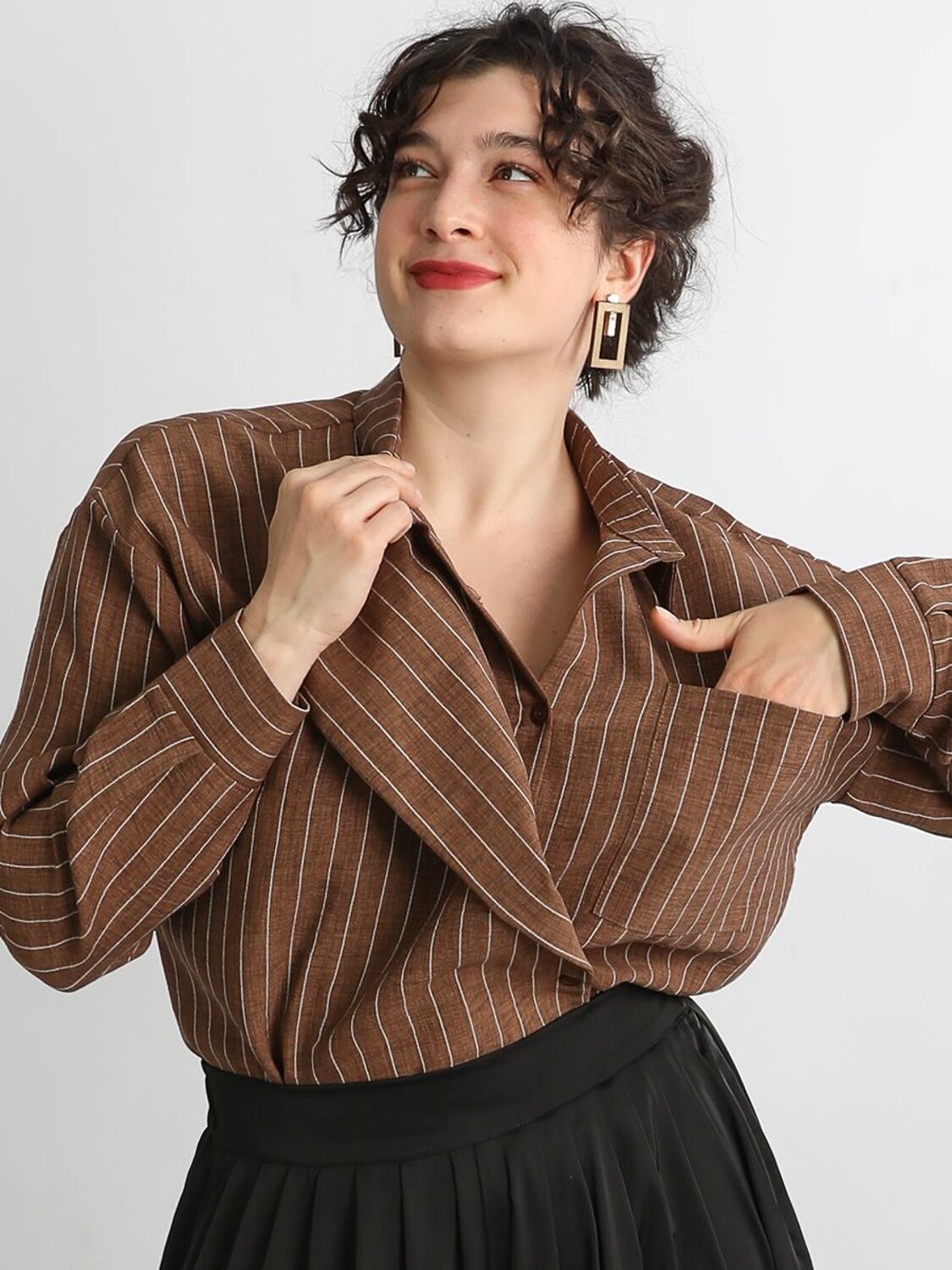 Соль&Перец Блузка 588290 SP25683 темно-бежевый