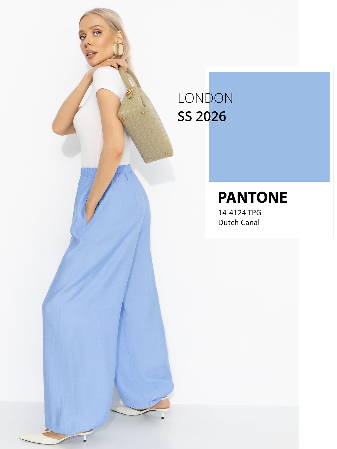 CHARUTTI Брюки 588294 12750 Голубой