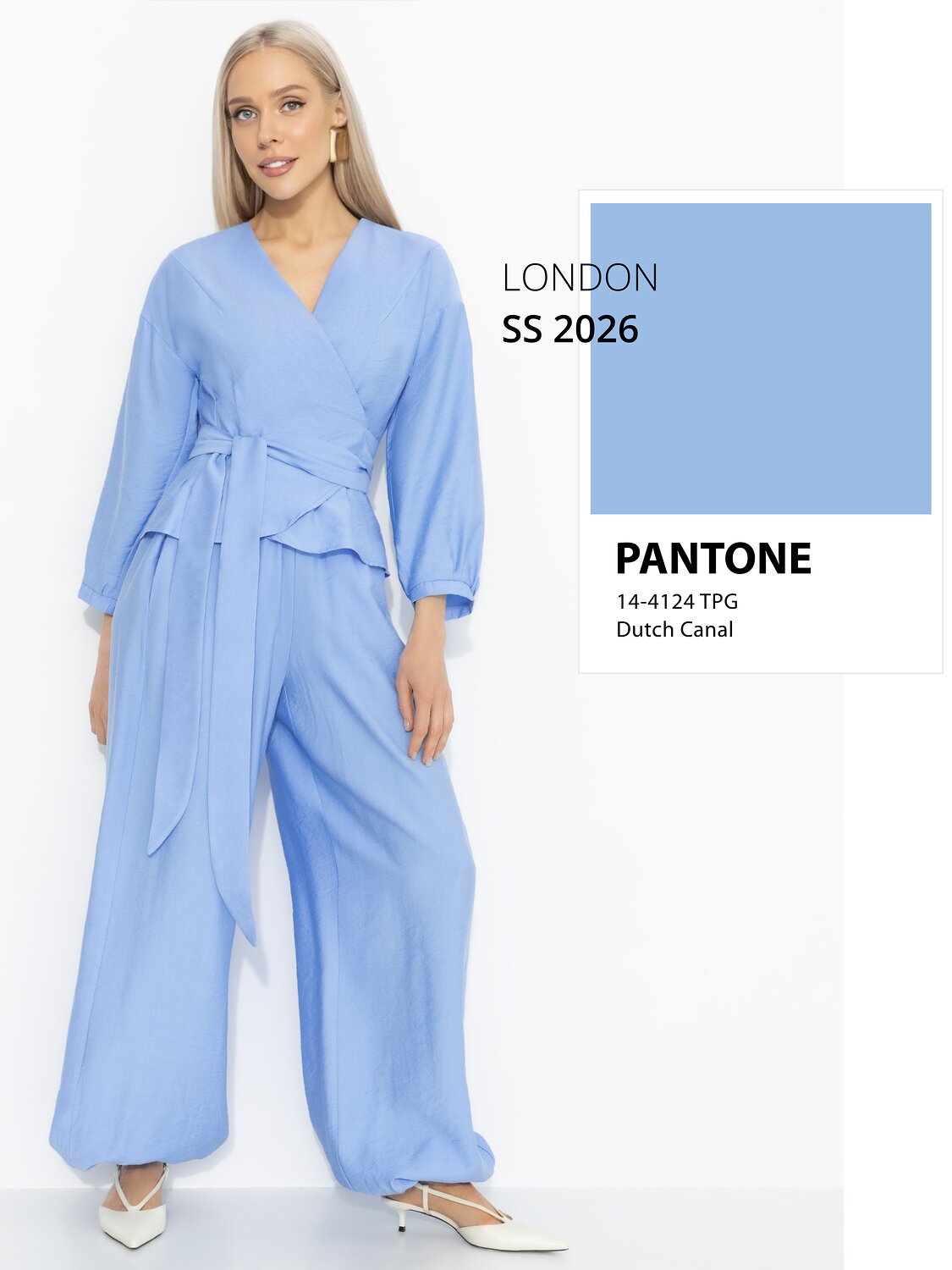 CHARUTTI Блуза 588302 12751 Голубой