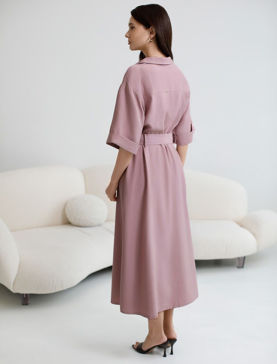 VILATTE Платье 588305 D22.292 зефирно-розовый