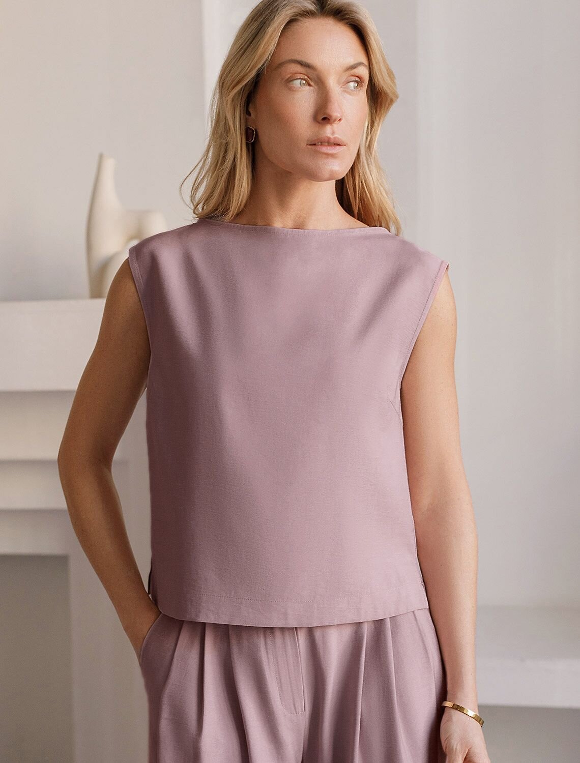 VILATTE Топ 588310 D23.079 зефирно-розовый