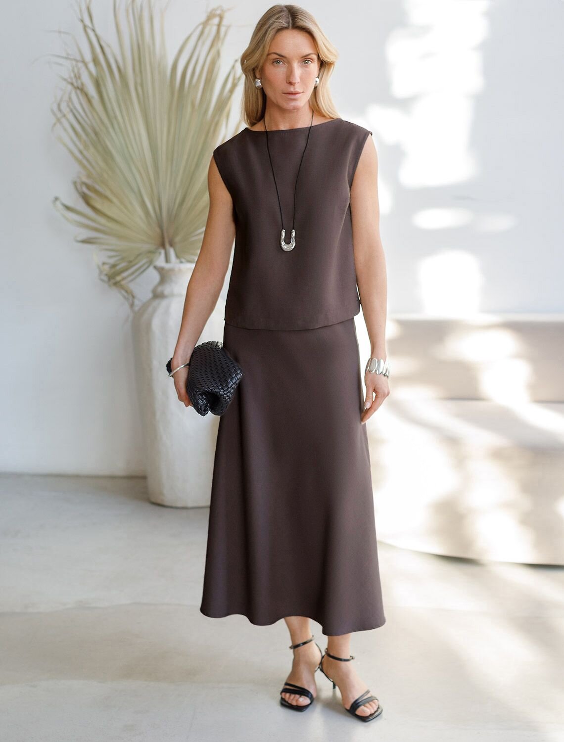 VILATTE Топ 588311 D23.079 кофейный