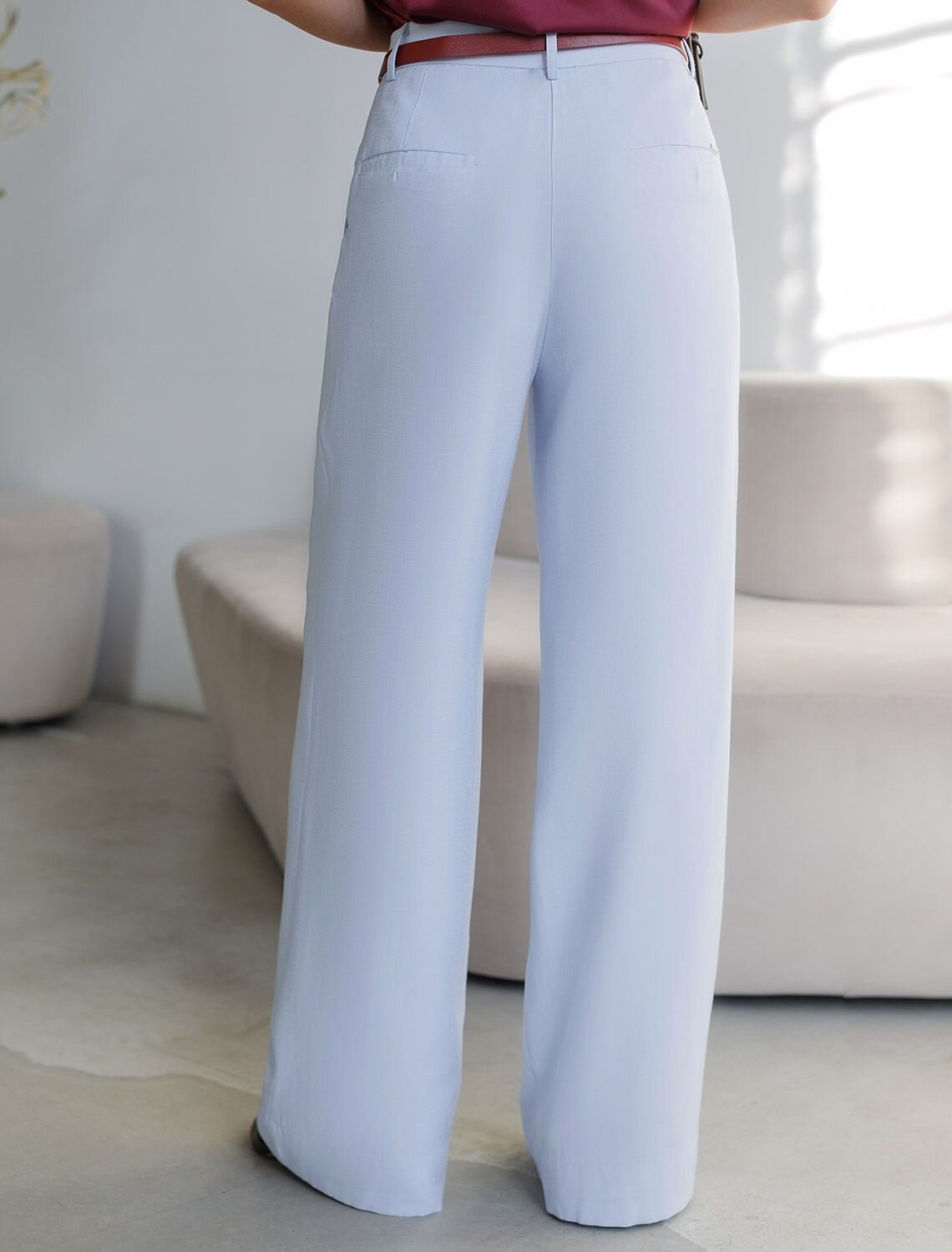 VILATTE Брюки 588315 D24.313 голубой