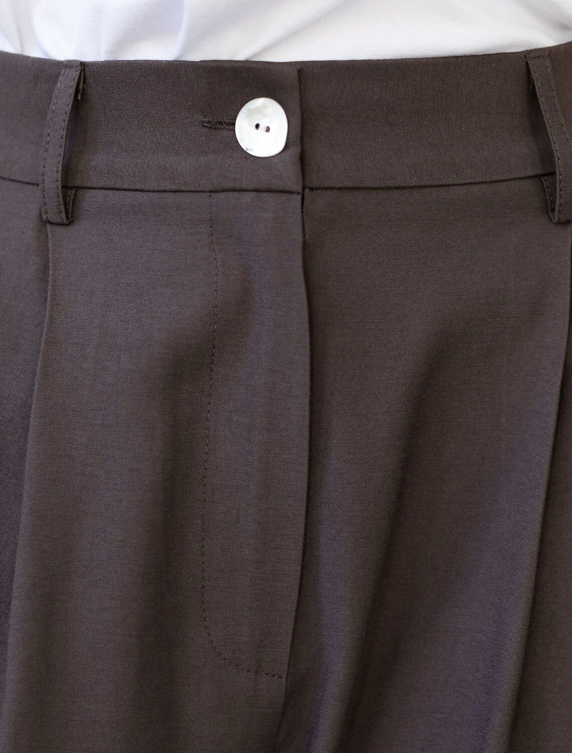 VILATTE Брюки 588316 D24.313 кофейный