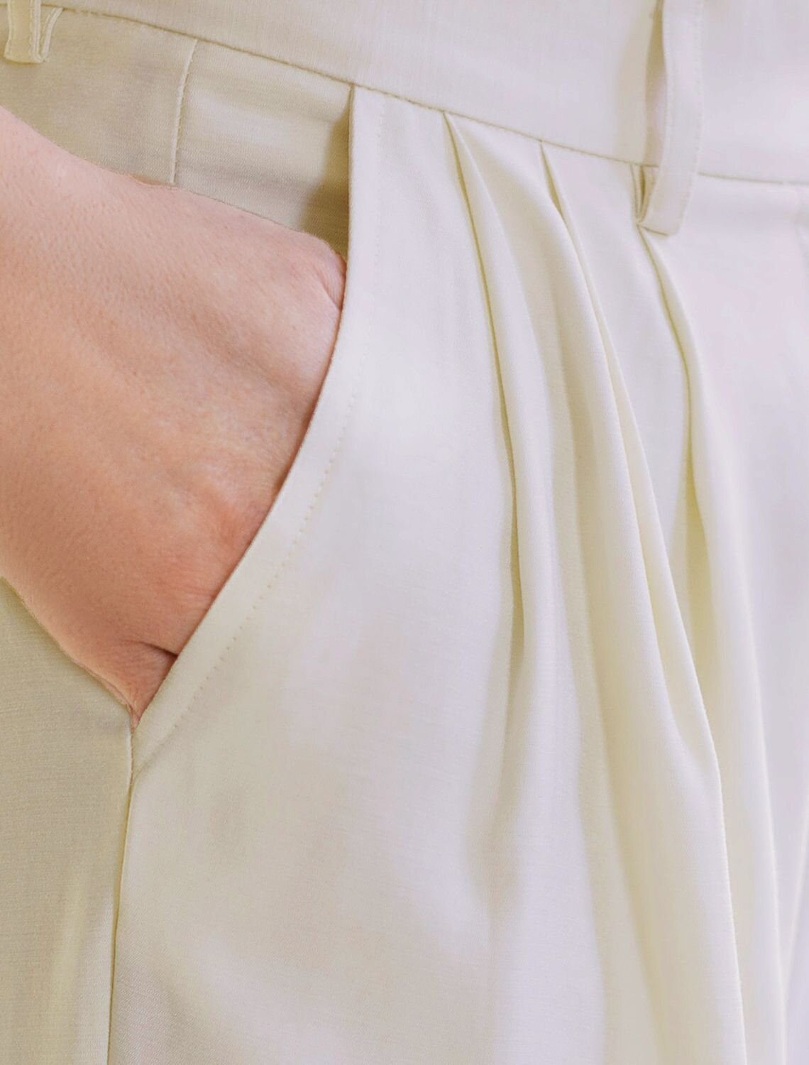 VILATTE Брюки 588317 D24.313 натуральный белый