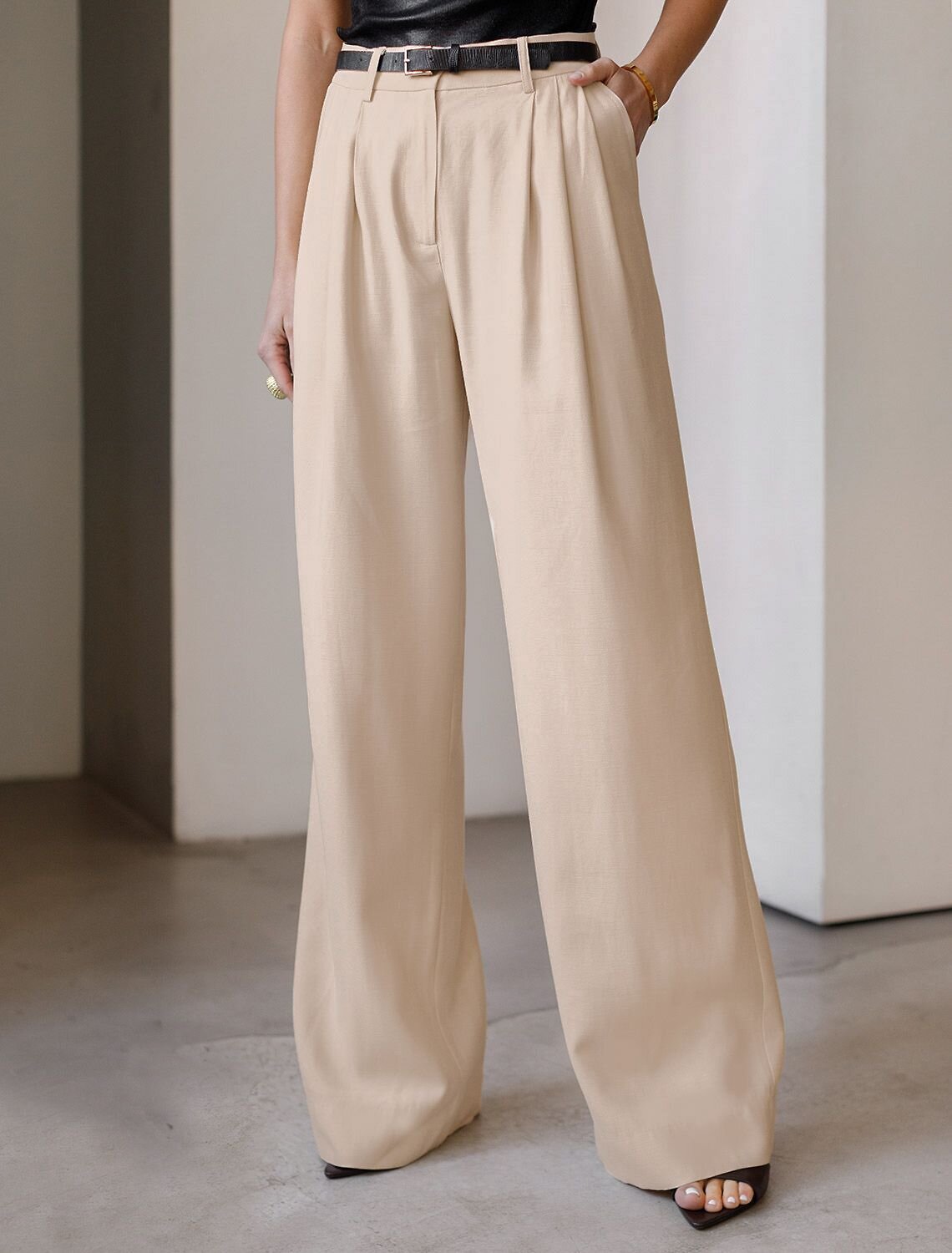 VILATTE Брюки 588318 D24.313 овсяный