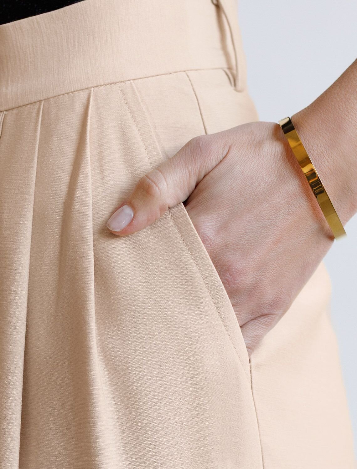 VILATTE Брюки 588318 D24.313 овсяный