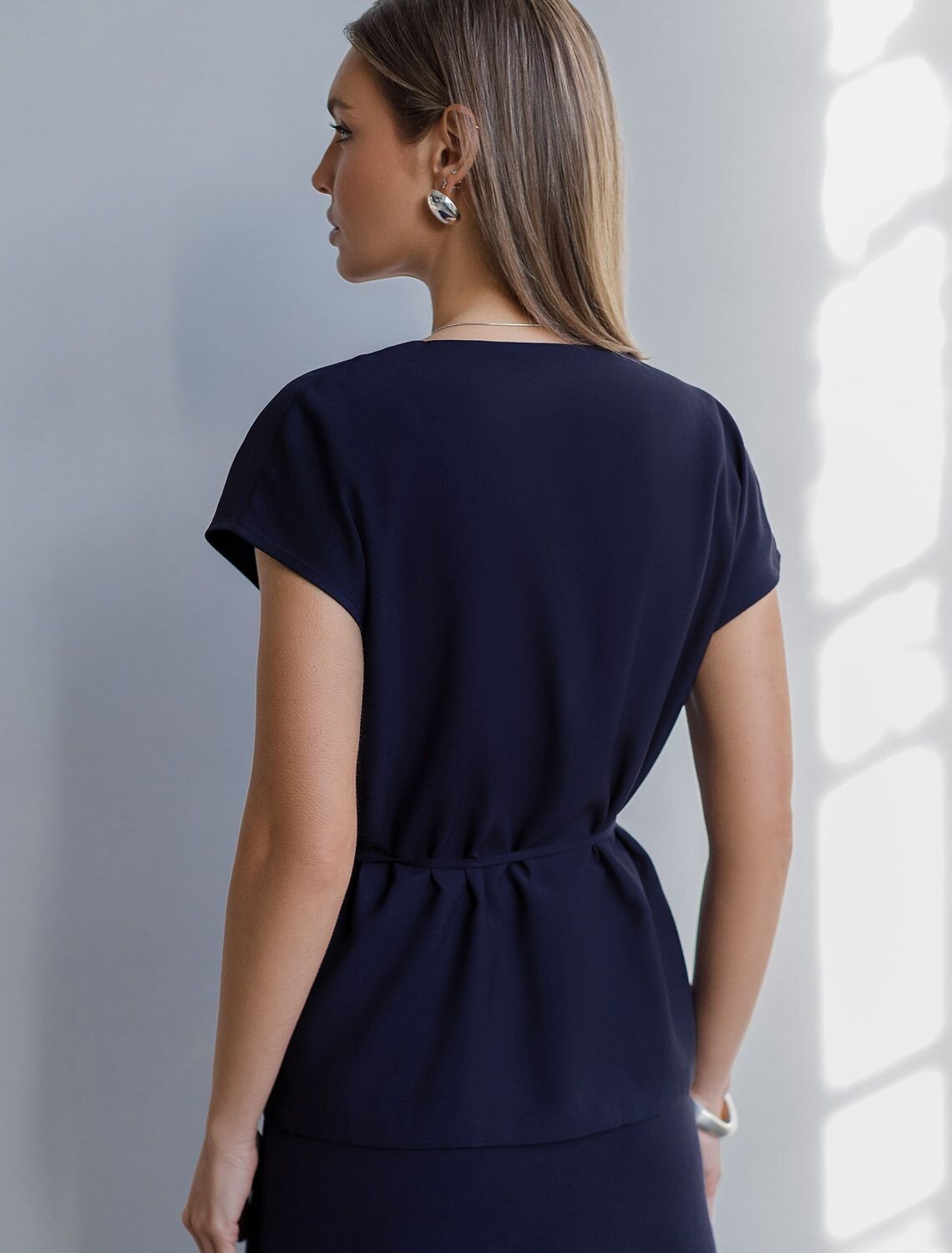 VILATTE Жилет 588331 D27.004 темно-синий