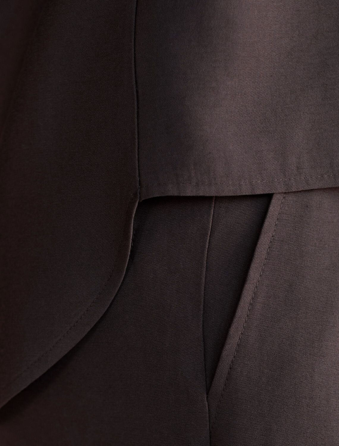 VILATTE Блузка 588334 D29.356 кофейный