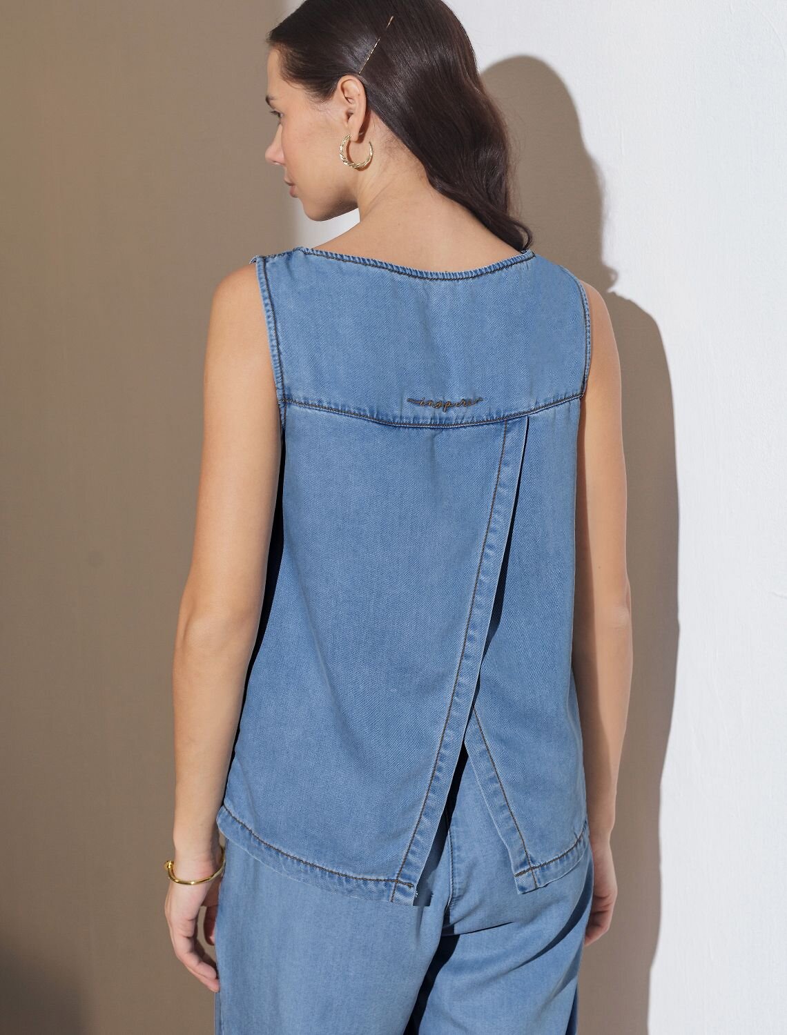 VILATTE Топ 588342 D53.000 светло-синий