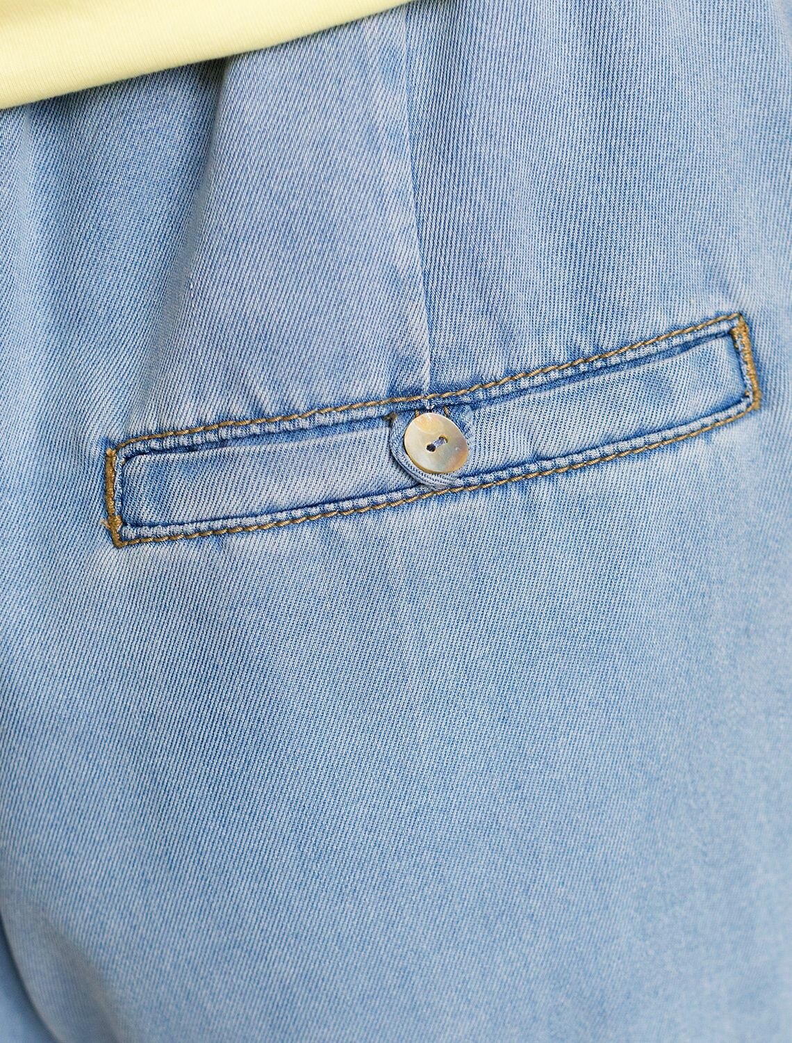 VILATTE Брюки 588343 D54.239 светло-голубой