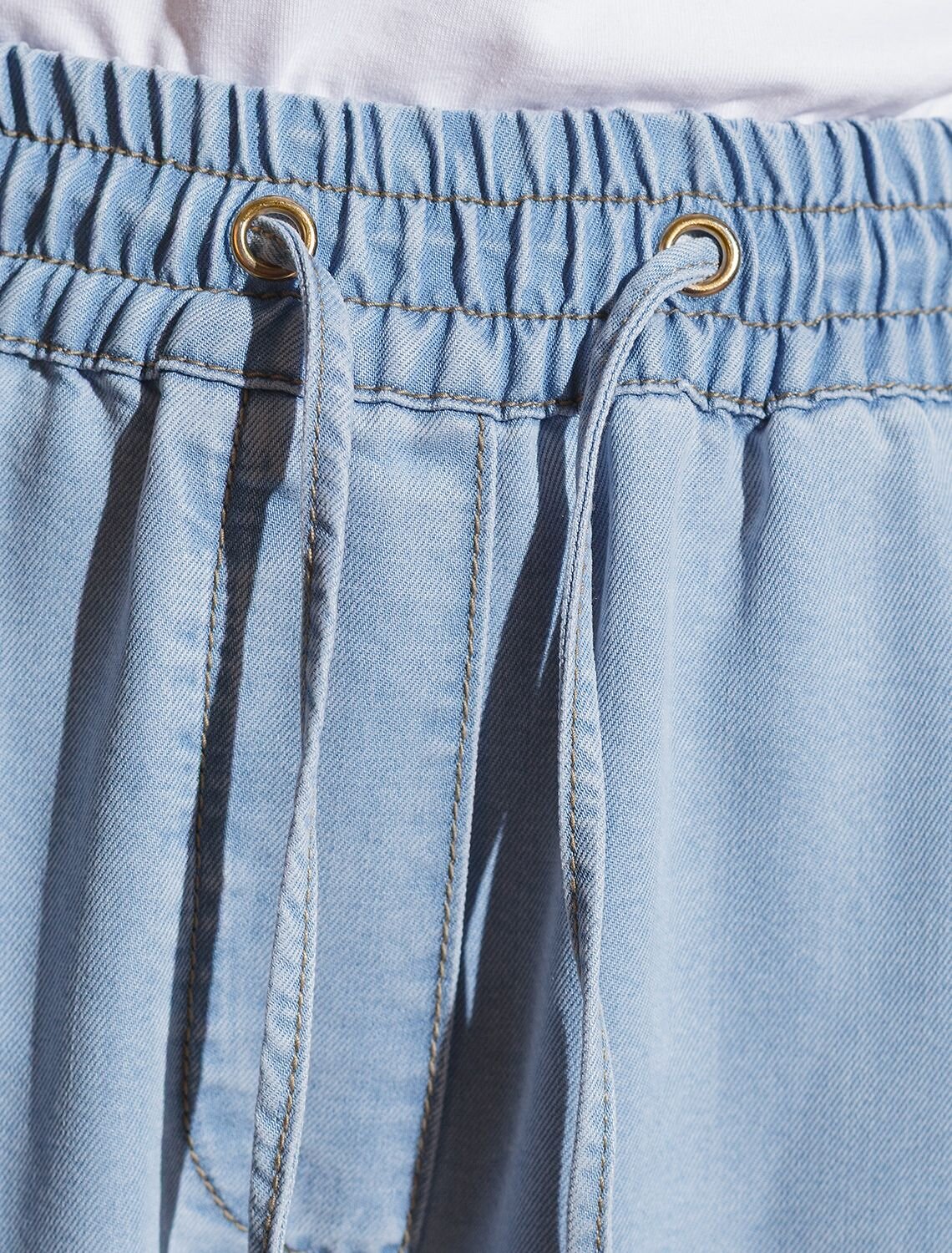 VILATTE Брюки 588345 D54.257 светло-голубой