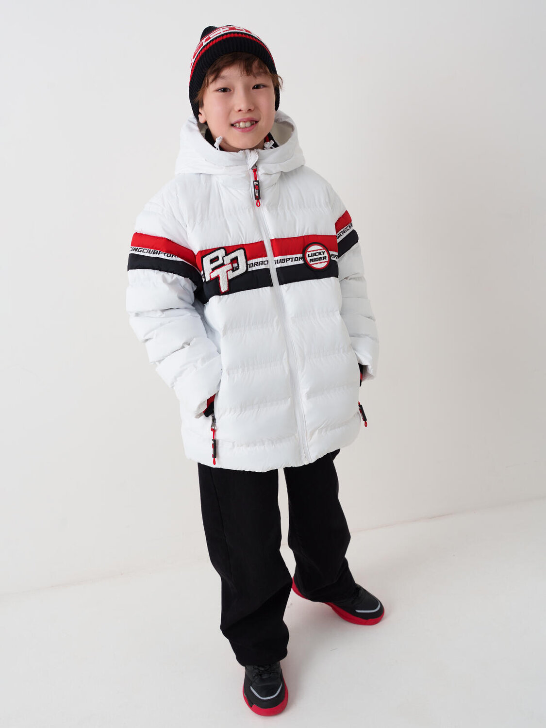 PLAYTODAY Куртка 588354 12611007 белый,черный,красный