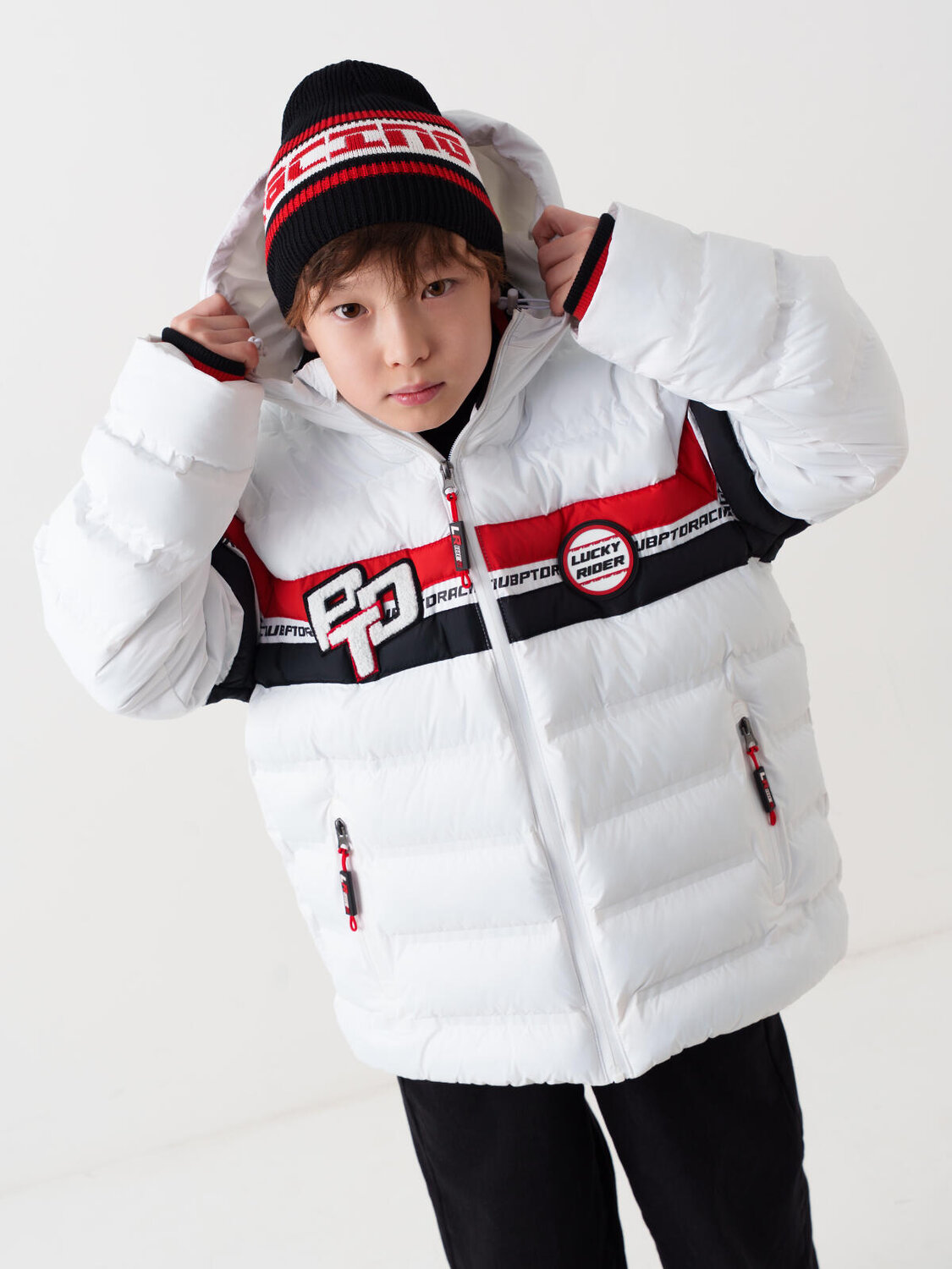 PLAYTODAY Куртка 588354 12611007 белый,черный,красный