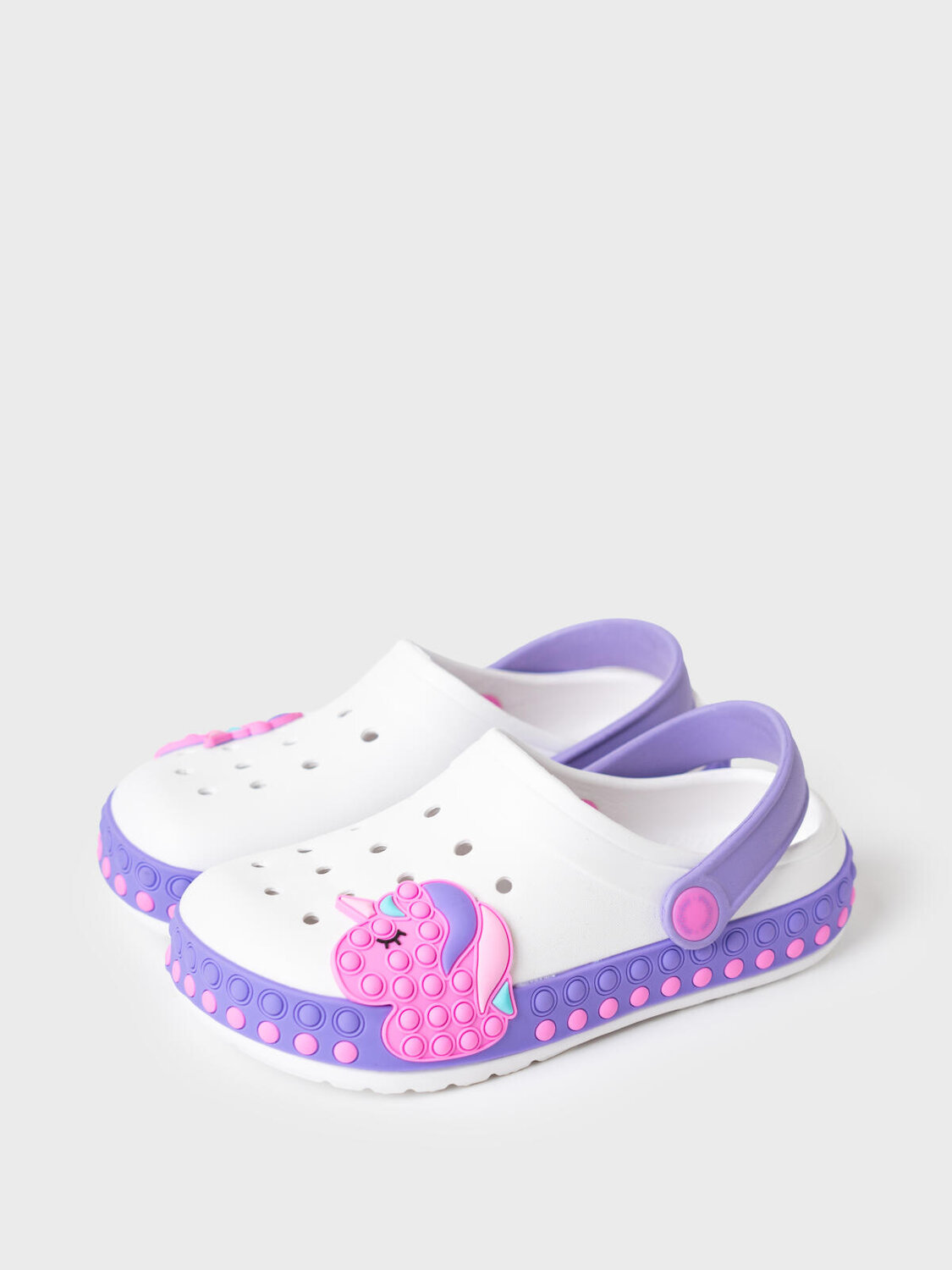 PLAYTODAY Сабо 588359 12622702 молочный,фиолетовый