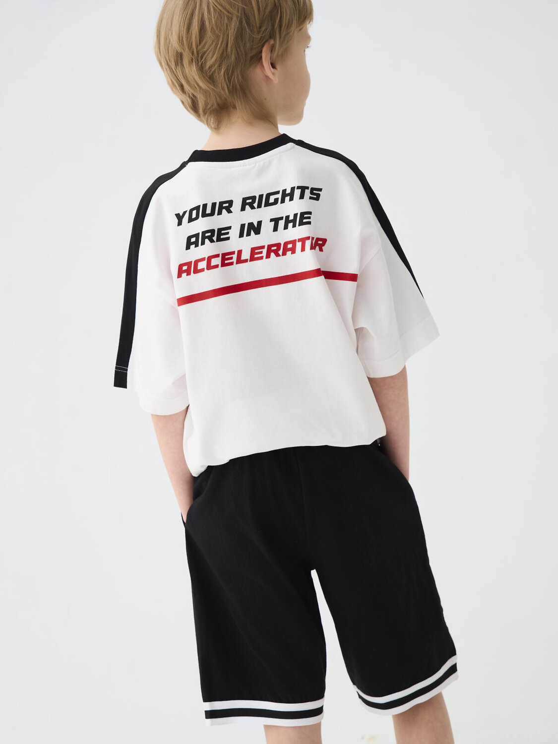 PLAYTODAY Шорты 588373 12611043 черный,красный